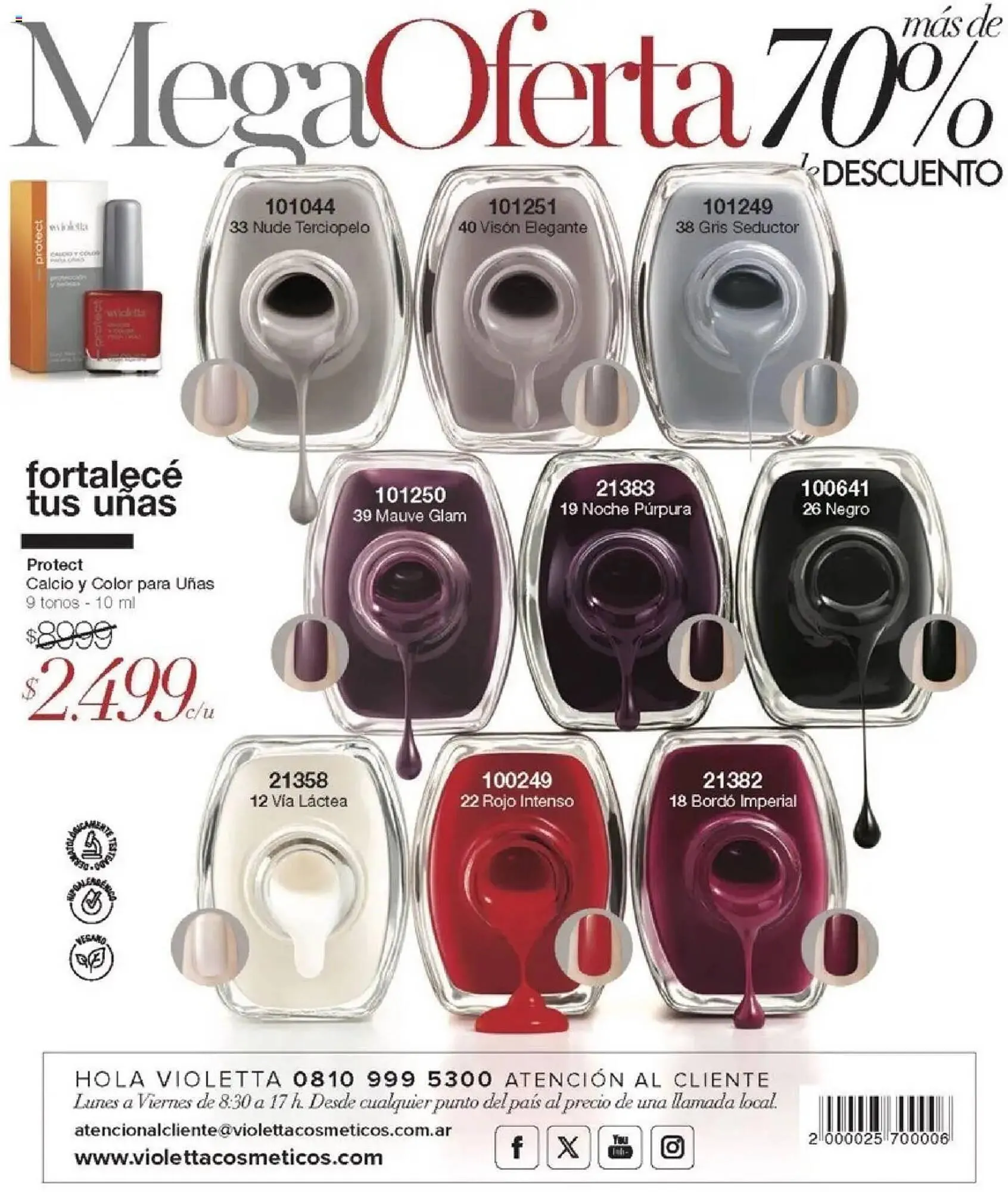 Ofertas de Catálogo Violetta Cosméticos 3 de mayo al 30 de junio 2025 - Página 156 del catálogo