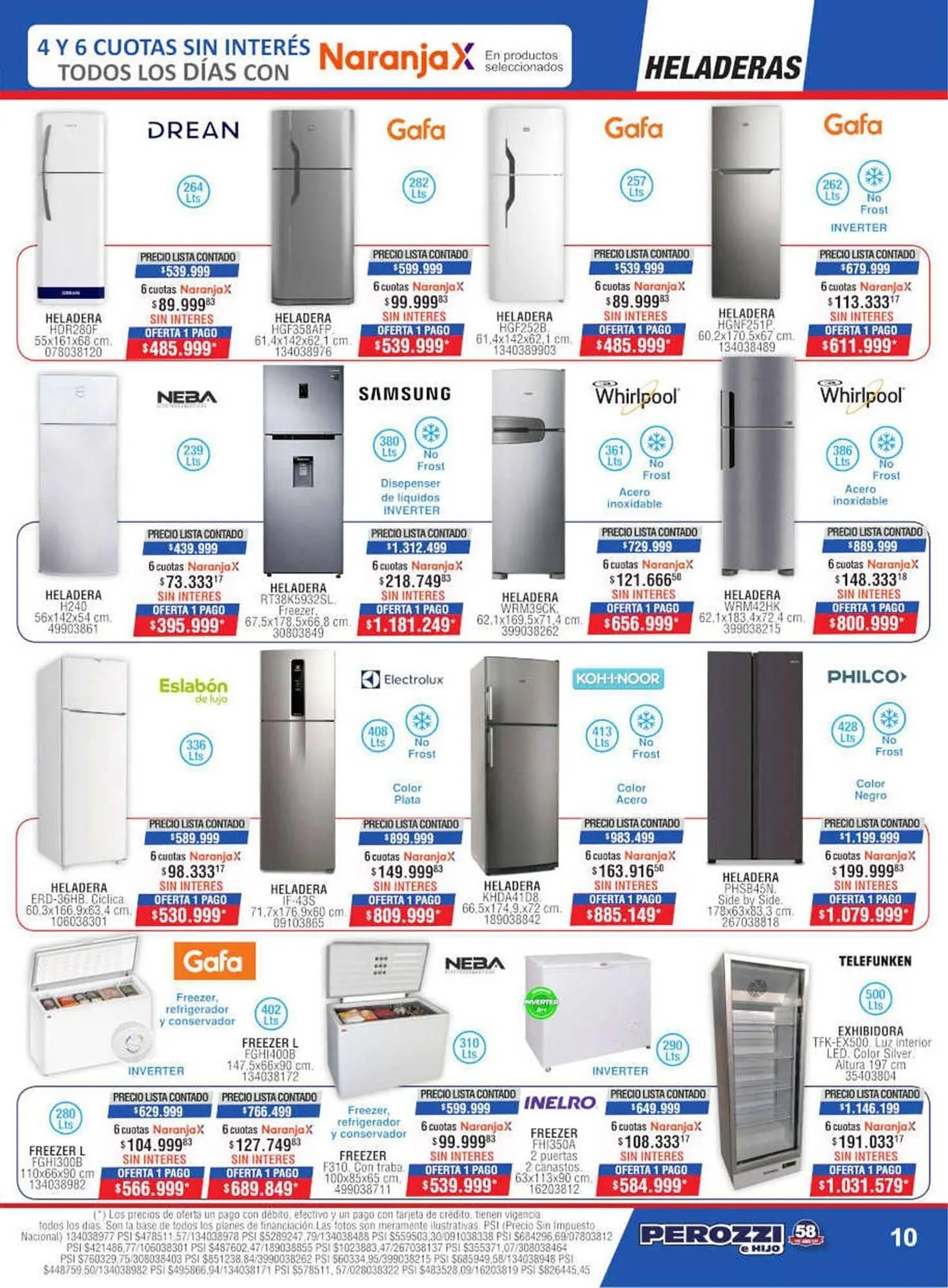 Ofertas de Catálogo Perozzi 9 de abril al 30 de abril 2026 - Página 11 del catálogo