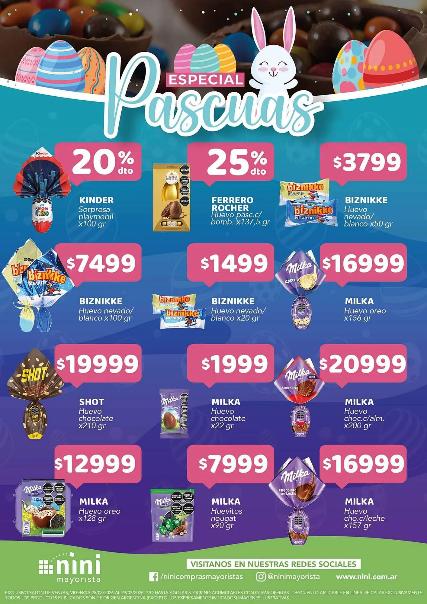 Ofertas de Catálogo Nini Mayorista 24 de marzo al 29 de marzo 2026 - Página 1 del catálogo