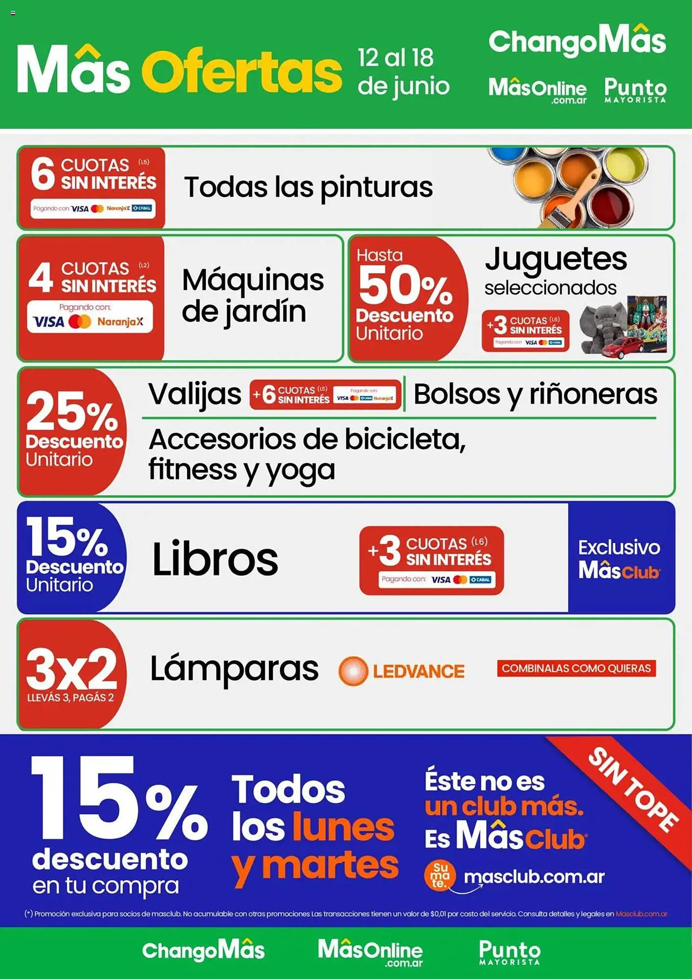 Ofertas de Catálogo Changomas 12 de junio al 18 de junio 2025 - Página 12 del catálogo
