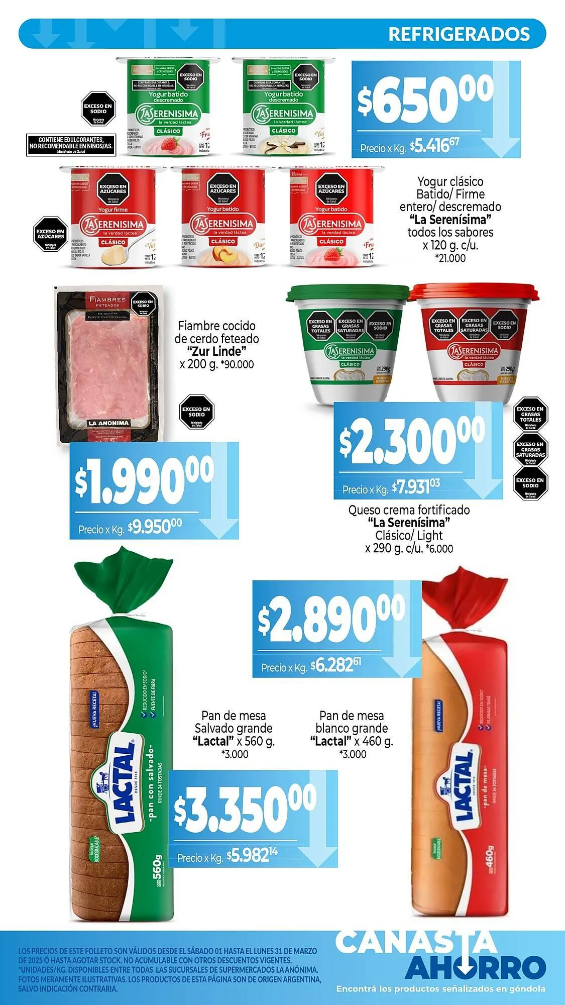 Ofertas de Catálogo La Anonima 1 de marzo al 31 de marzo 2025 - Página 8 del catálogo