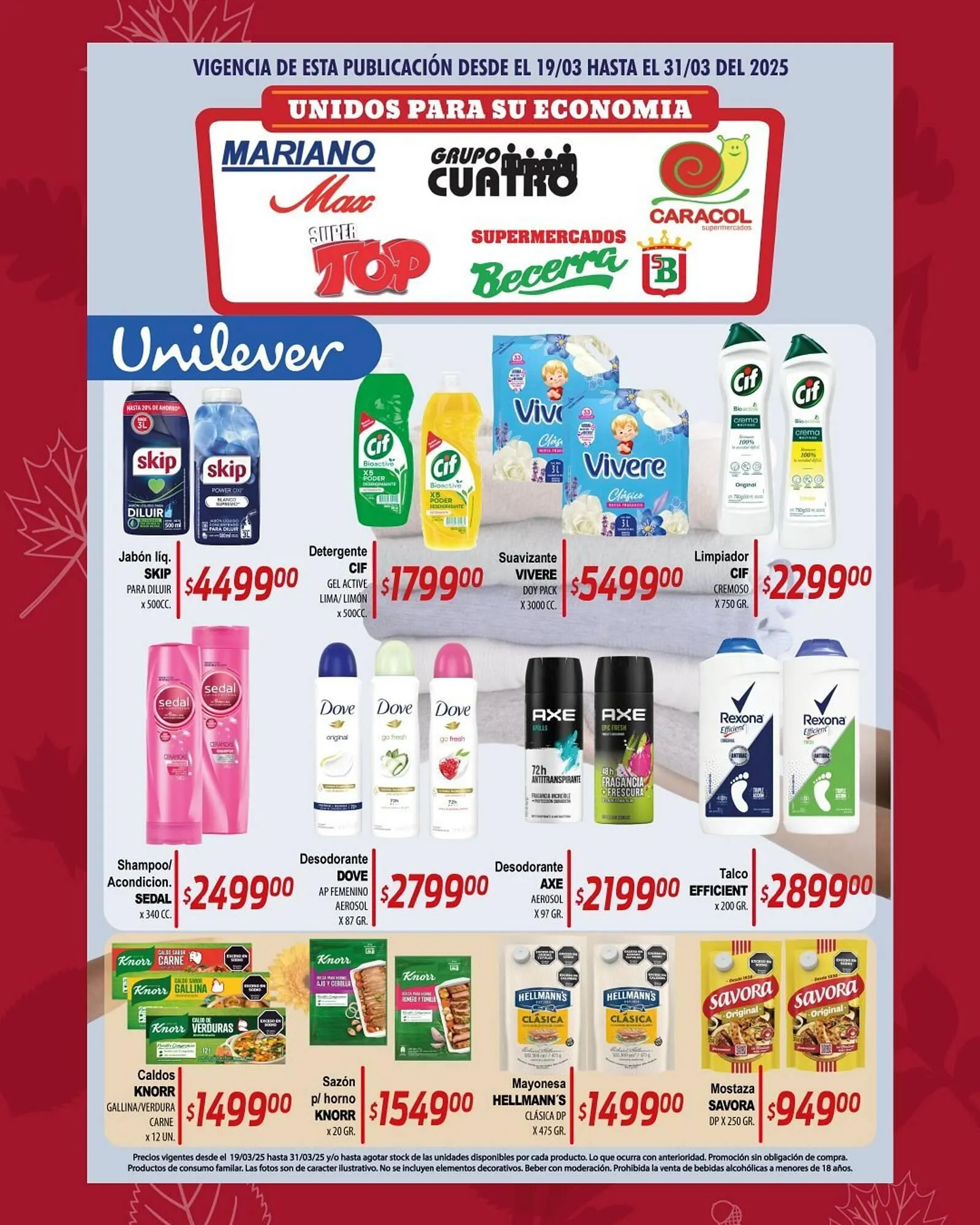 Ofertas de Catálogo Supermercados Caracol 20 de marzo al 31 de marzo 2025 - Página 5 del catálogo