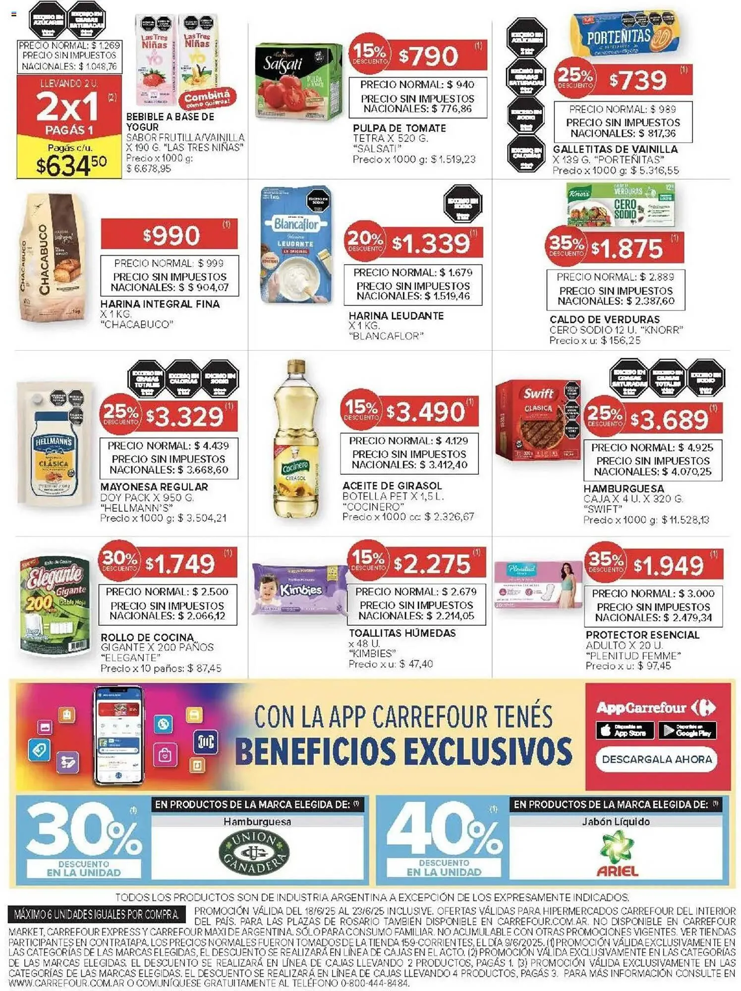 Ofertas de Catálogo Carrefour 18 de junio al 24 de junio 2025 - Página 13 del catálogo