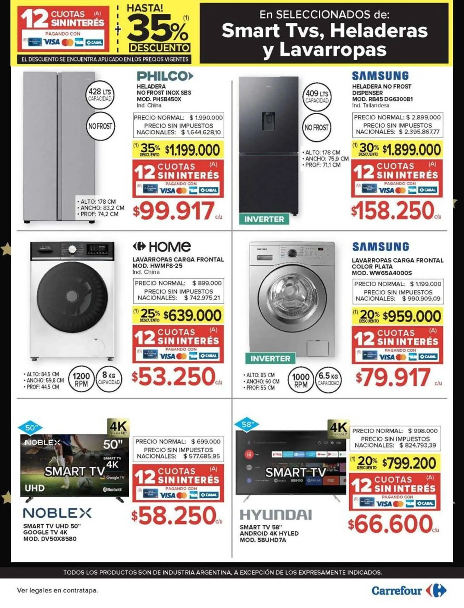 Ofertas de Catálogo Carrefour 3 de diciembre al 10 de diciembre 2025 - Página 28 del catálogo