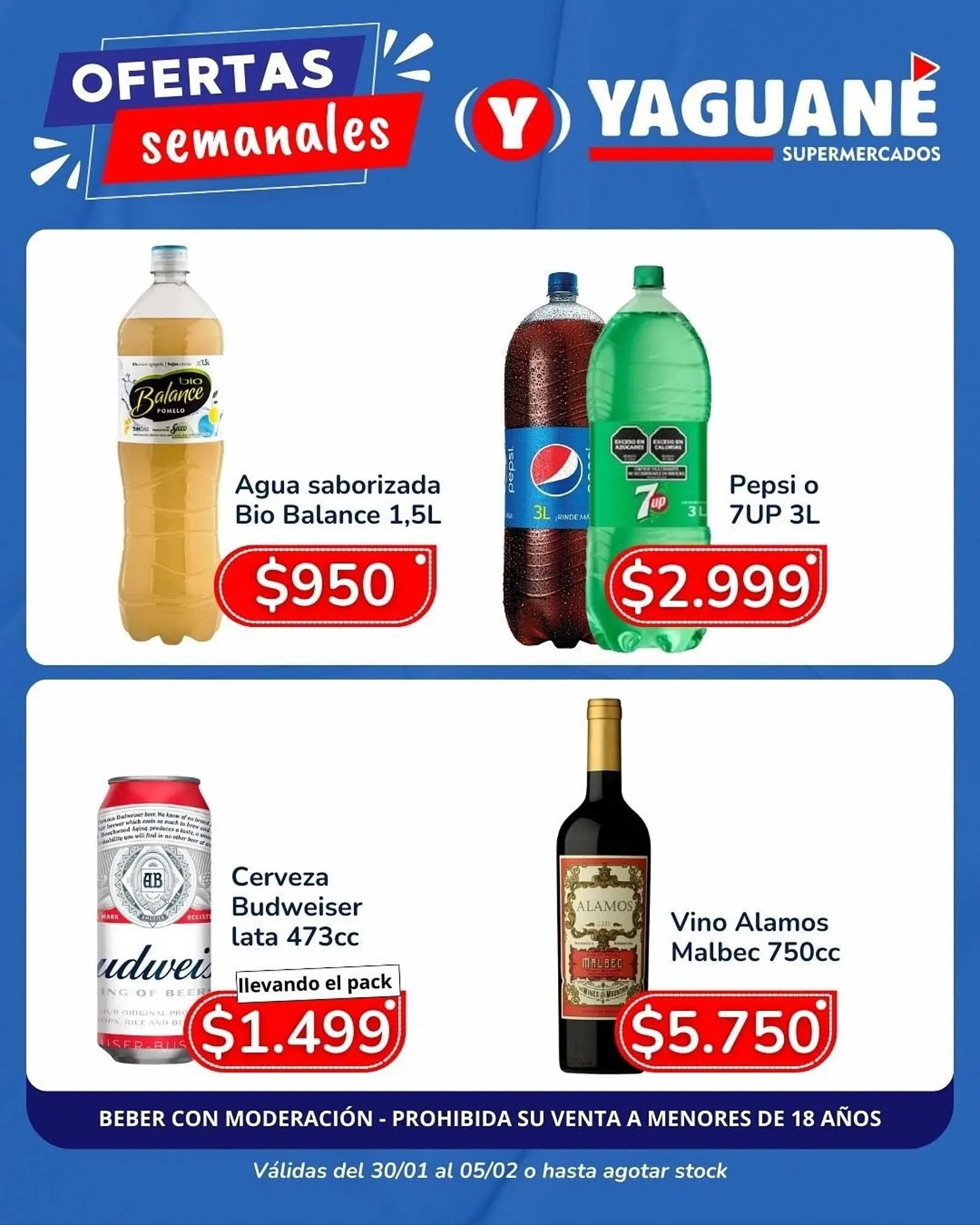 Ofertas de Catálogo Yaguane Supermercados 30 de enero al 5 de febrero 2026 - Página 4 del catálogo