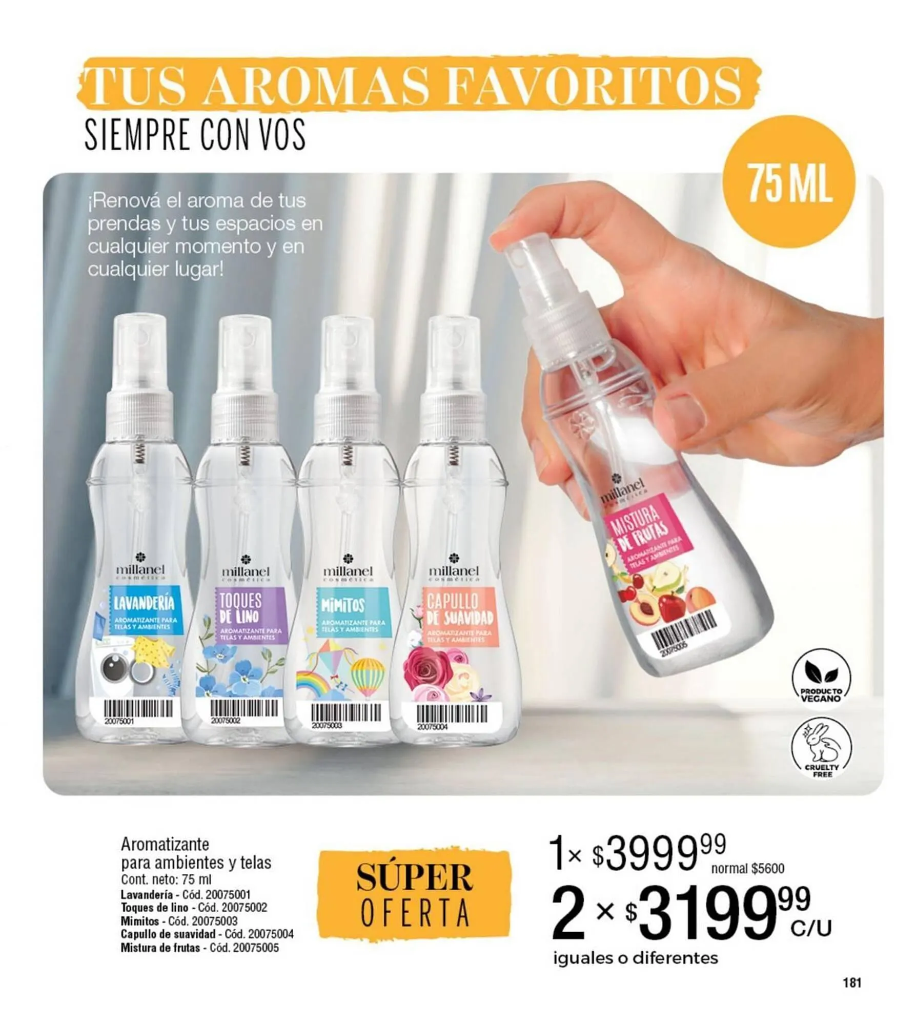 Ofertas de Catálogo Millanel Cosmética 3 de marzo al 30 de marzo 2025 - Página 181 del catálogo