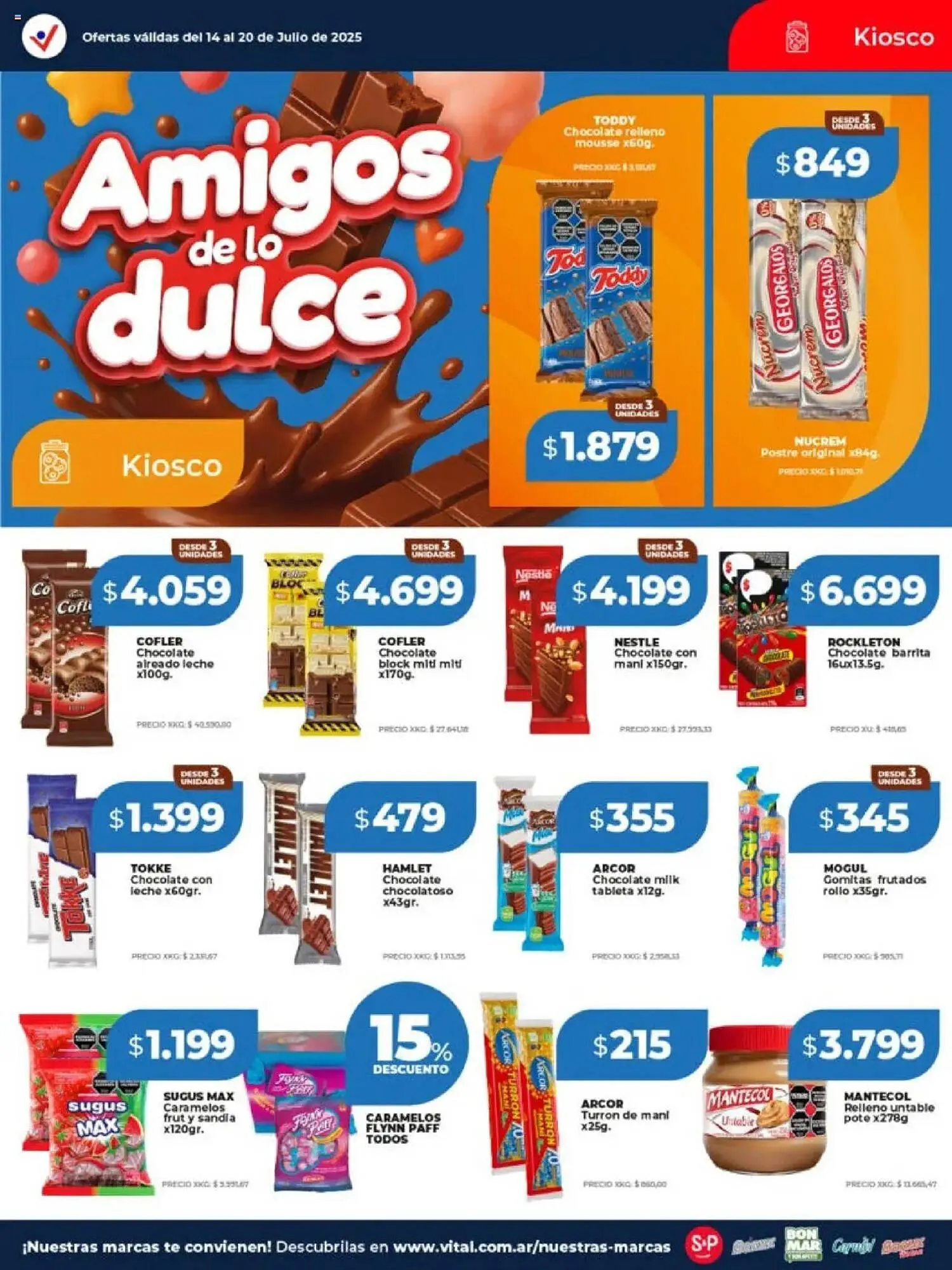 Ofertas de Catálogo Supermayorista Vital 21 de julio al 28 de julio 2025 - Página 20 del catálogo