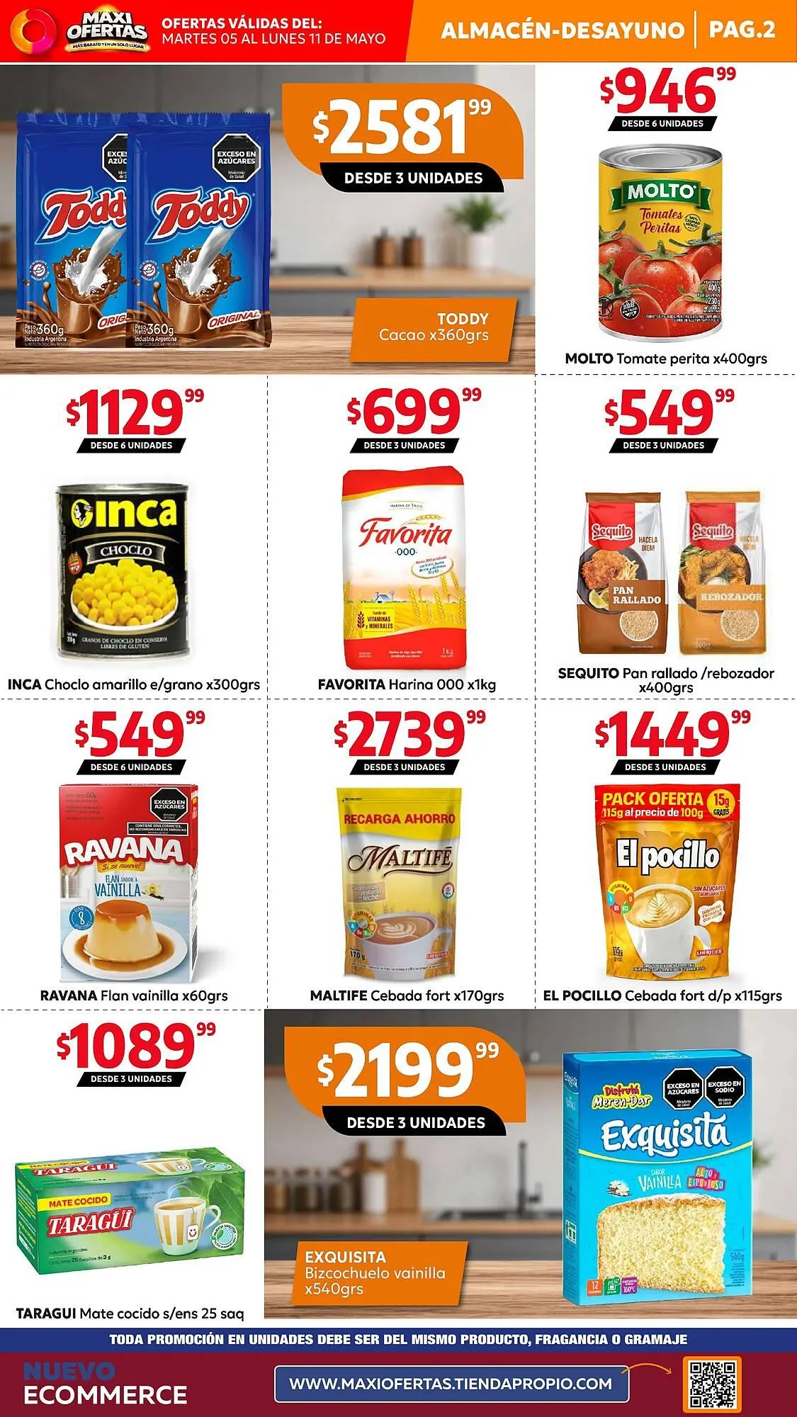 Ofertas de Catálogo Maxi Ofertas 4 de mayo al 11 de mayo 2026 - Página 2 del catálogo