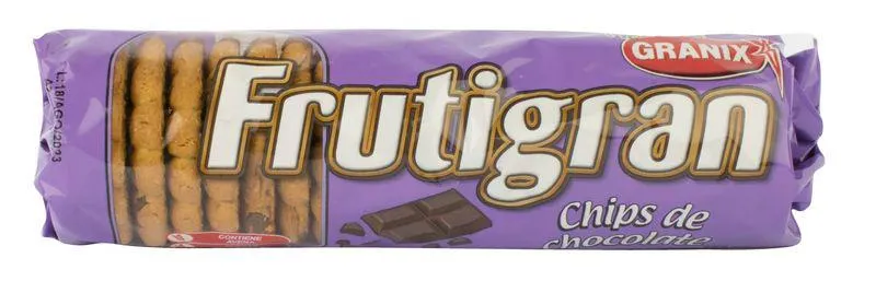 Galletas Frutigran Avena y Chips Chocolate 255g