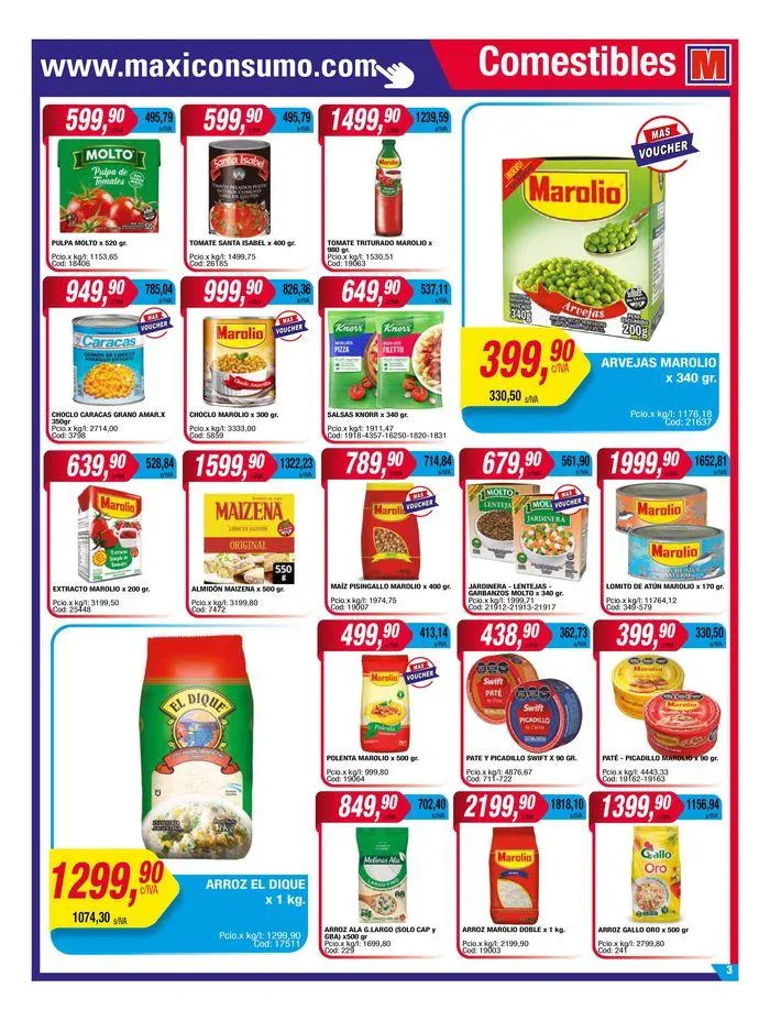 Ofertas de Ofertas Maxiconsumo 4 de junio al 9 de junio 2024 - Página 3 del catálogo