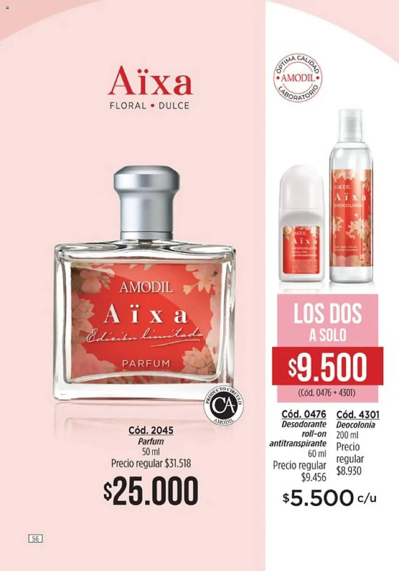 Ofertas de Catálogo Amodil 24 de marzo al 6 de abril 2025 - Página 56 del catálogo