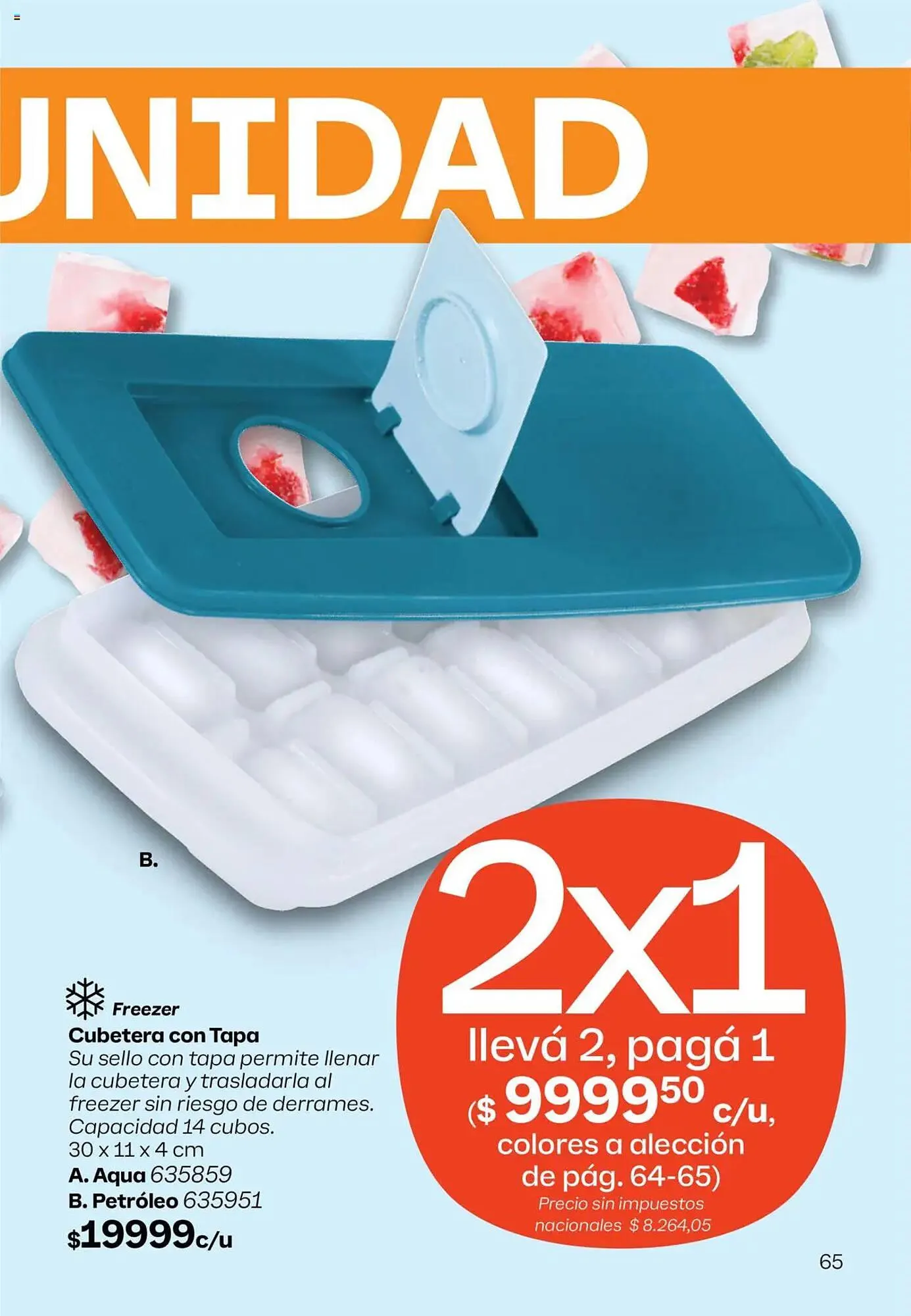Ofertas de Catálogo Tupperware 23 de julio al 6 de agosto 2025 - Página 66 del catálogo