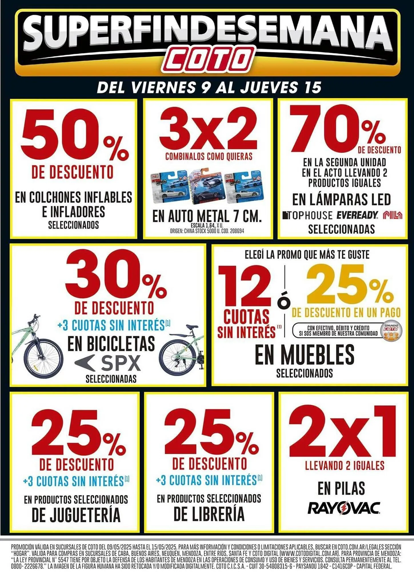 Ofertas de Catálogo Coto 9 de mayo al 15 de mayo 2025 - Página 1 del catálogo