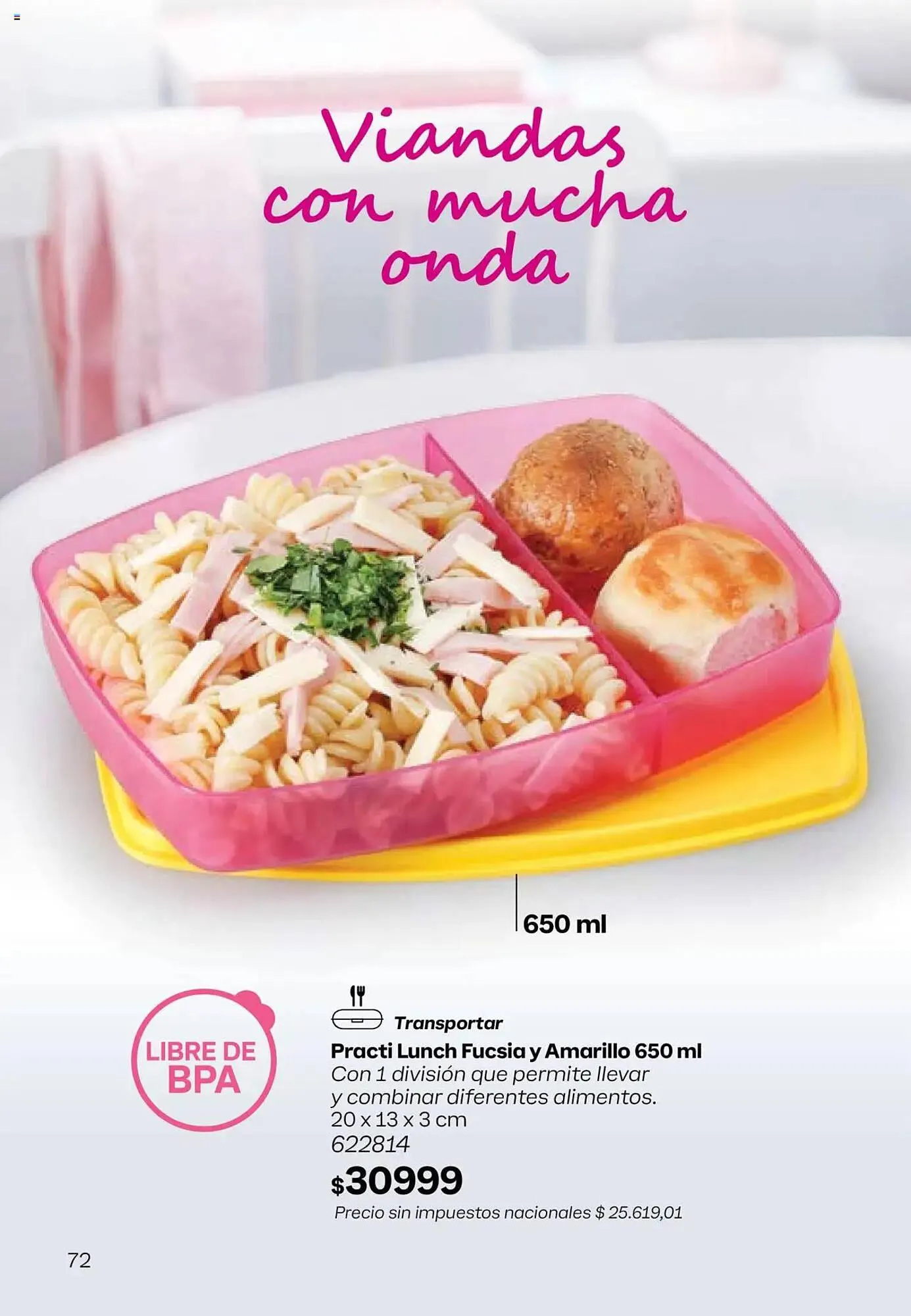 Ofertas de Catálogo Tupperware 11 de agosto al 25 de agosto 2025 - Página 73 del catálogo