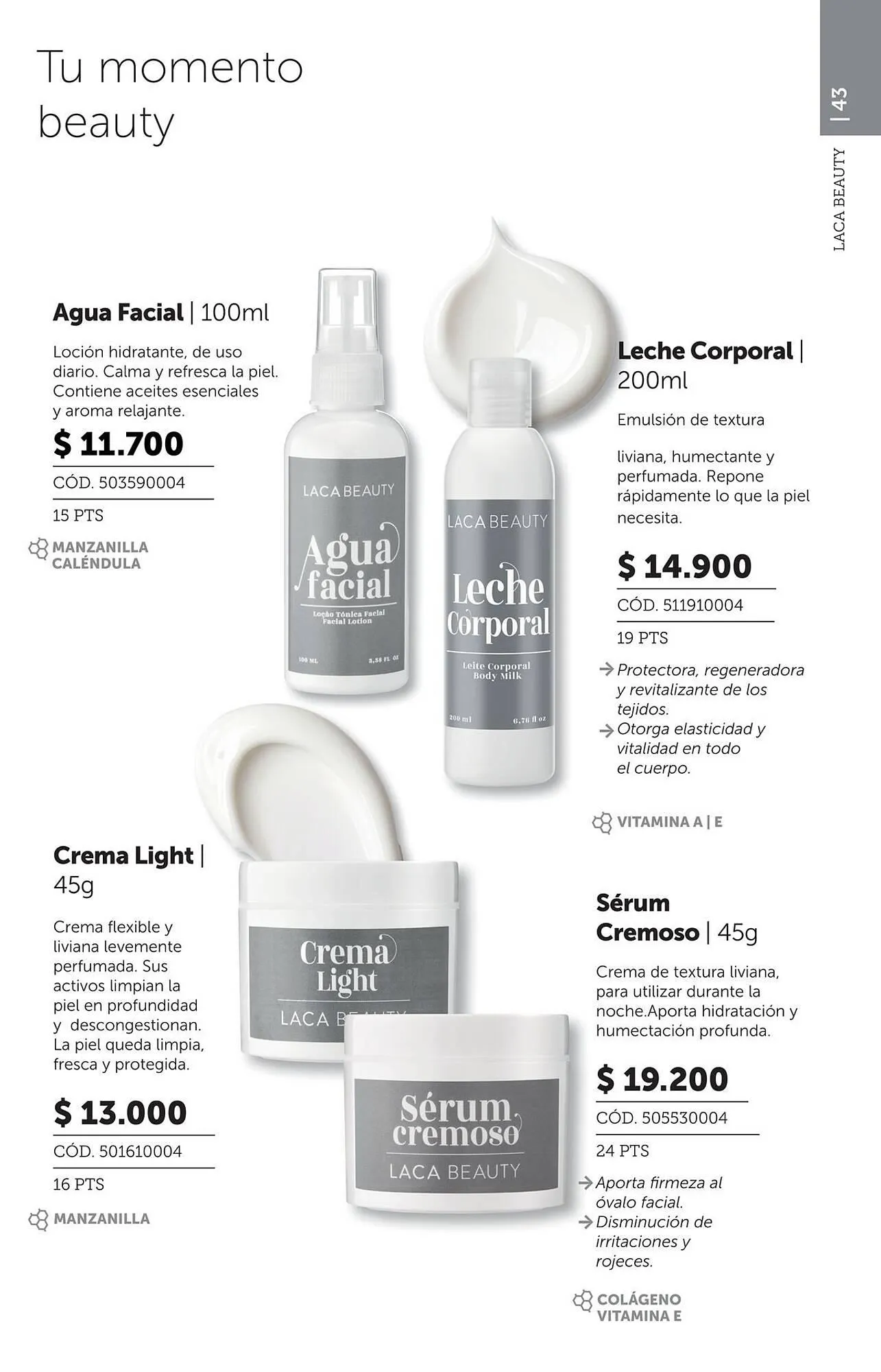 Ofertas de Catálogo Laboratorio LACA 3 de octubre al 31 de enero 2026 - Página 43 del catálogo