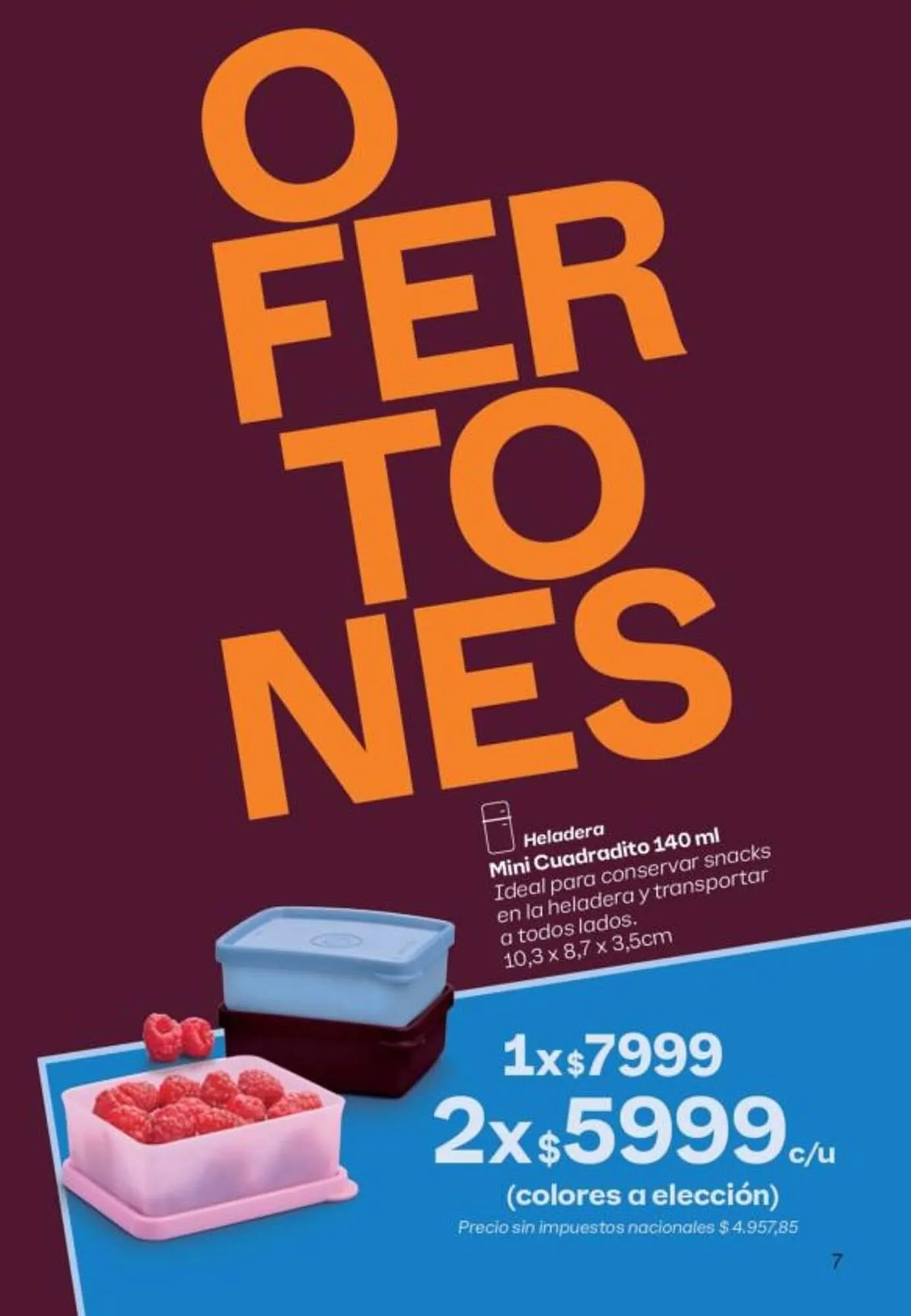 Ofertas de Folleto Tupperware 1 de octubre al 31 de octubre 2025 - Página 8 del catálogo