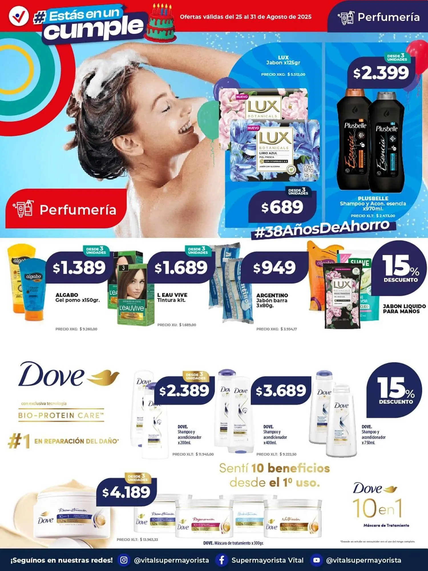 Ofertas de Catálogo Supermayorista Vital 25 de agosto al 31 de agosto 2025 - Página 2 del catálogo