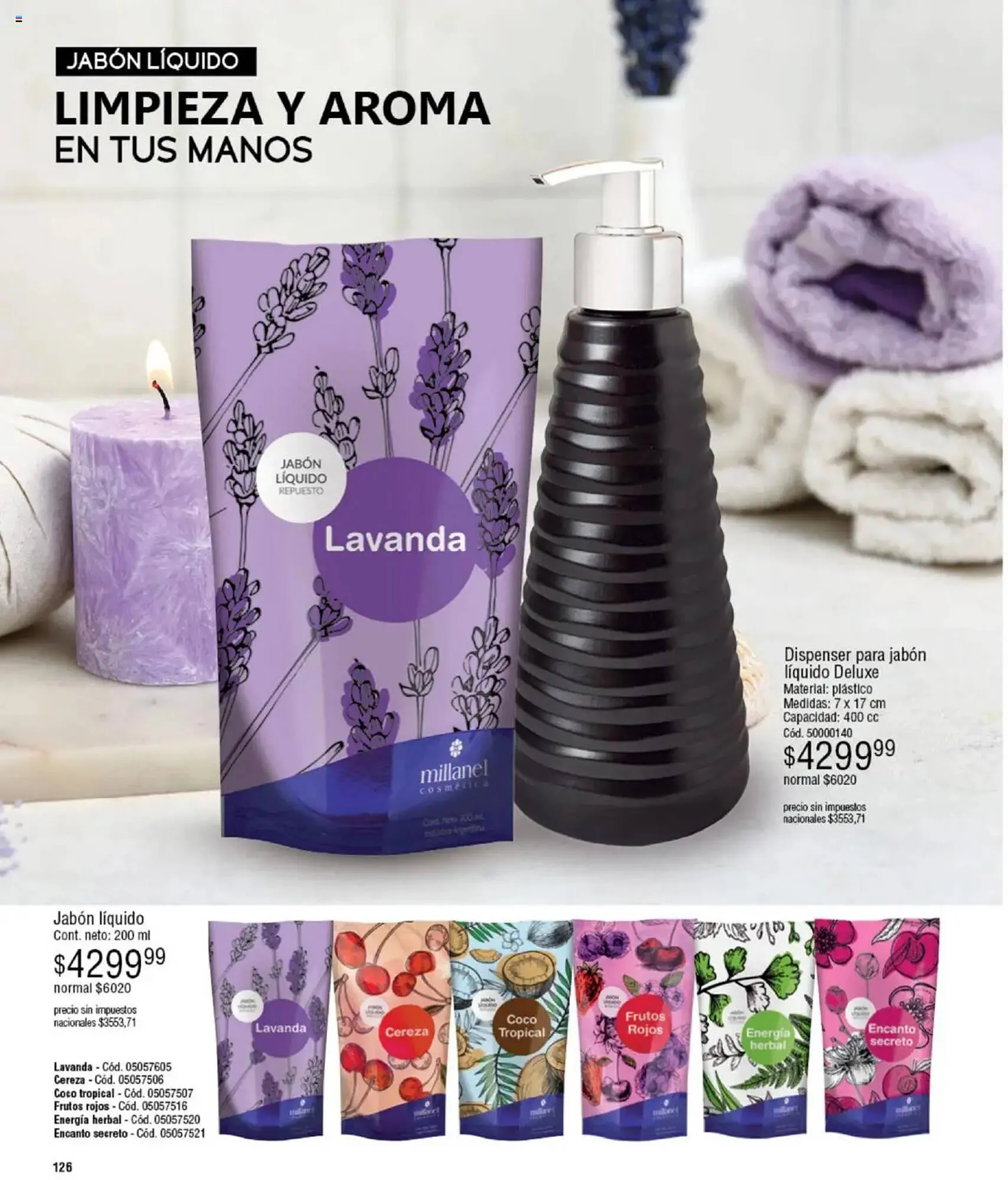 Ofertas de Catálogo Millanel Cosmética 15 de septiembre al 20 de octubre 2025 - Página 126 del catálogo