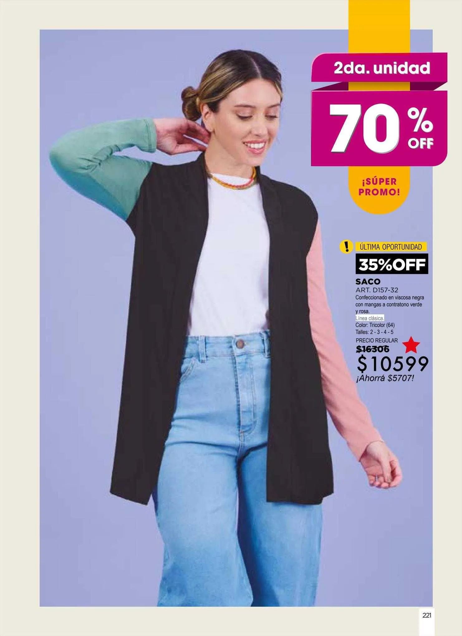 Ofertas de Catálogo Juana Bonita 30 de agosto al 10 de septiembre 2023 - Página 221 del catálogo