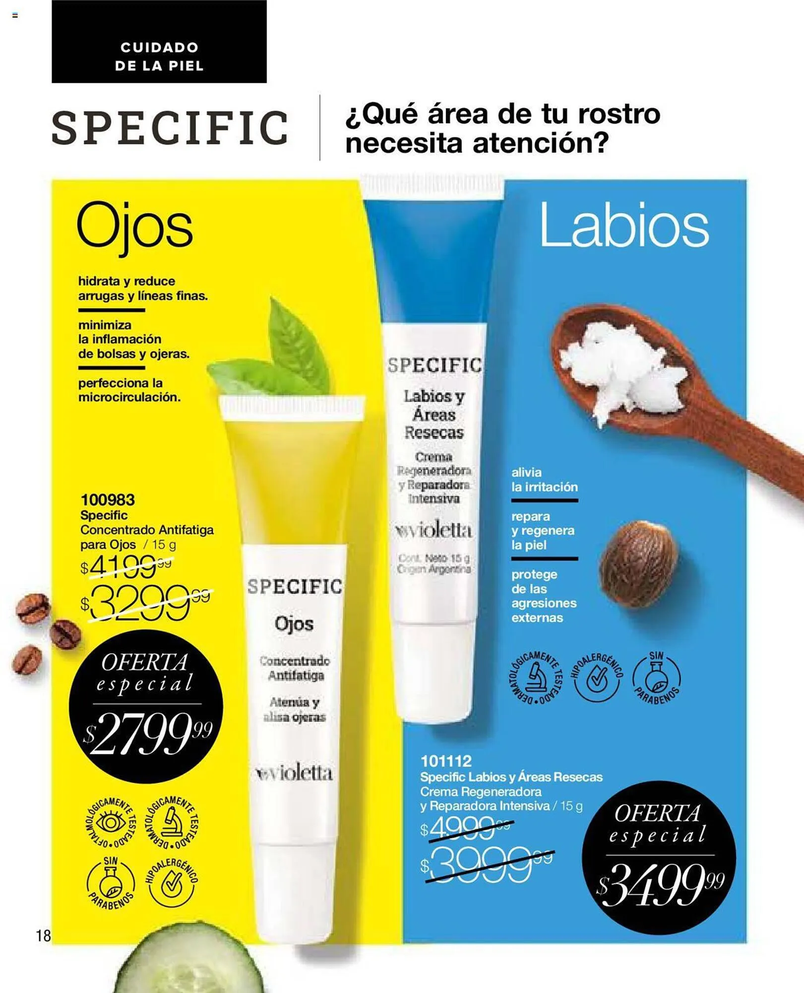 Ofertas de Catálogo Violetta Cosméticos 23 de noviembre al 6 de diciembre 2023 - Página 18 del catálogo