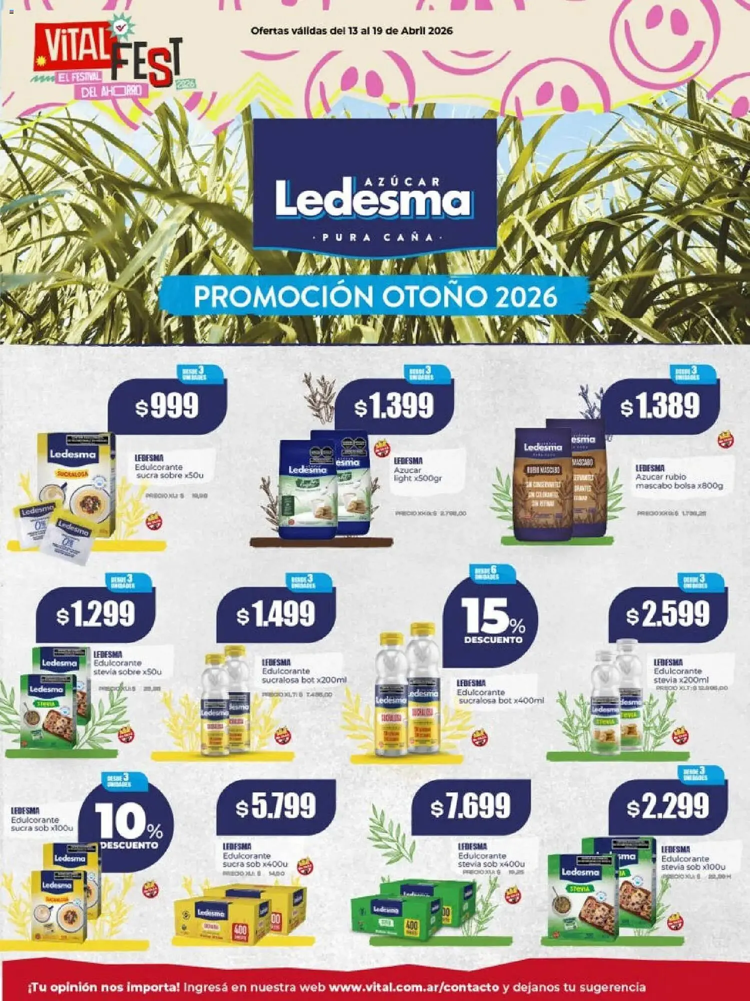 Ofertas de Catálogo Supermayorista Vital 13 de abril al 19 de abril 2026 - Página 15 del catálogo