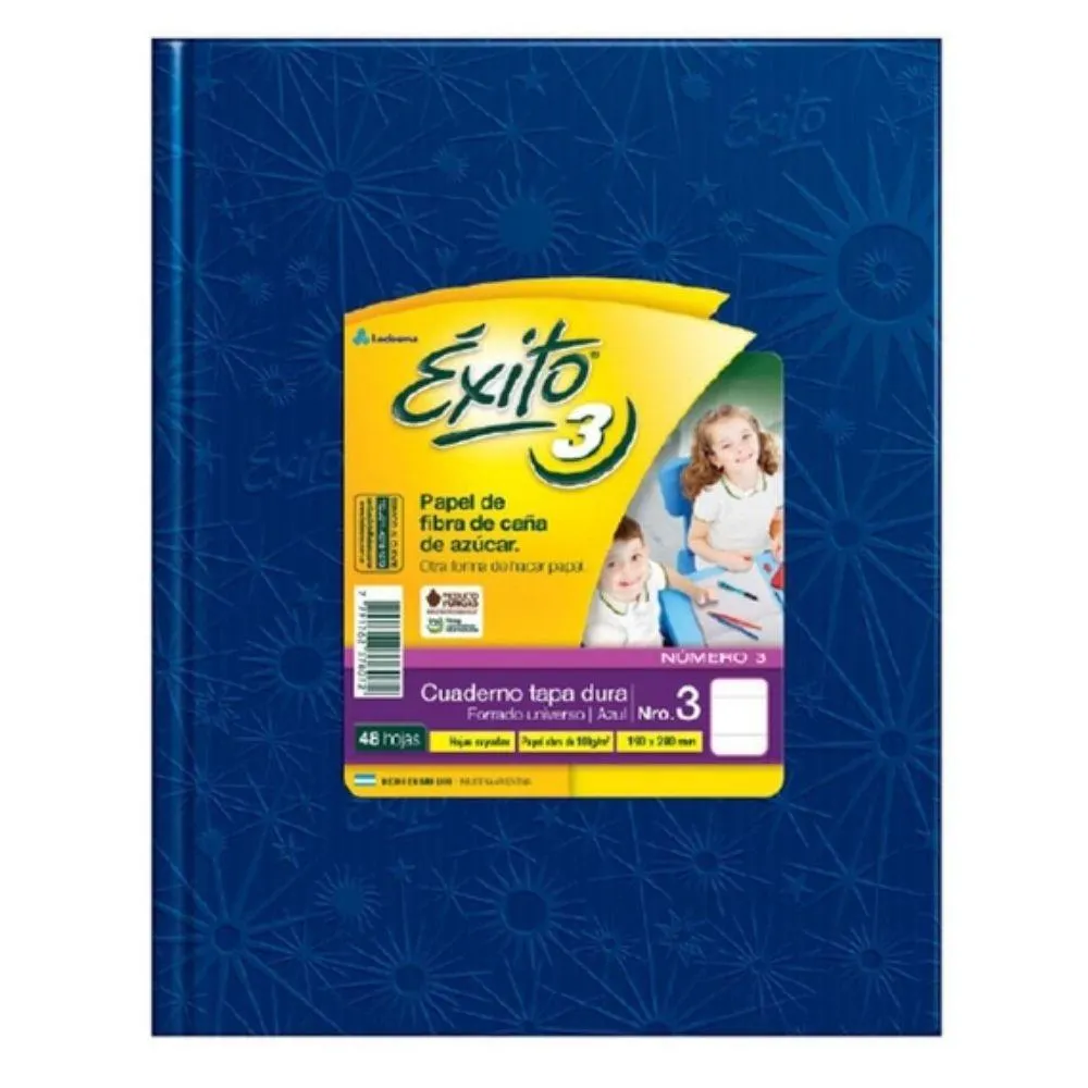 CUAD EXITO N3 UNIV 48HJ RY AZUL