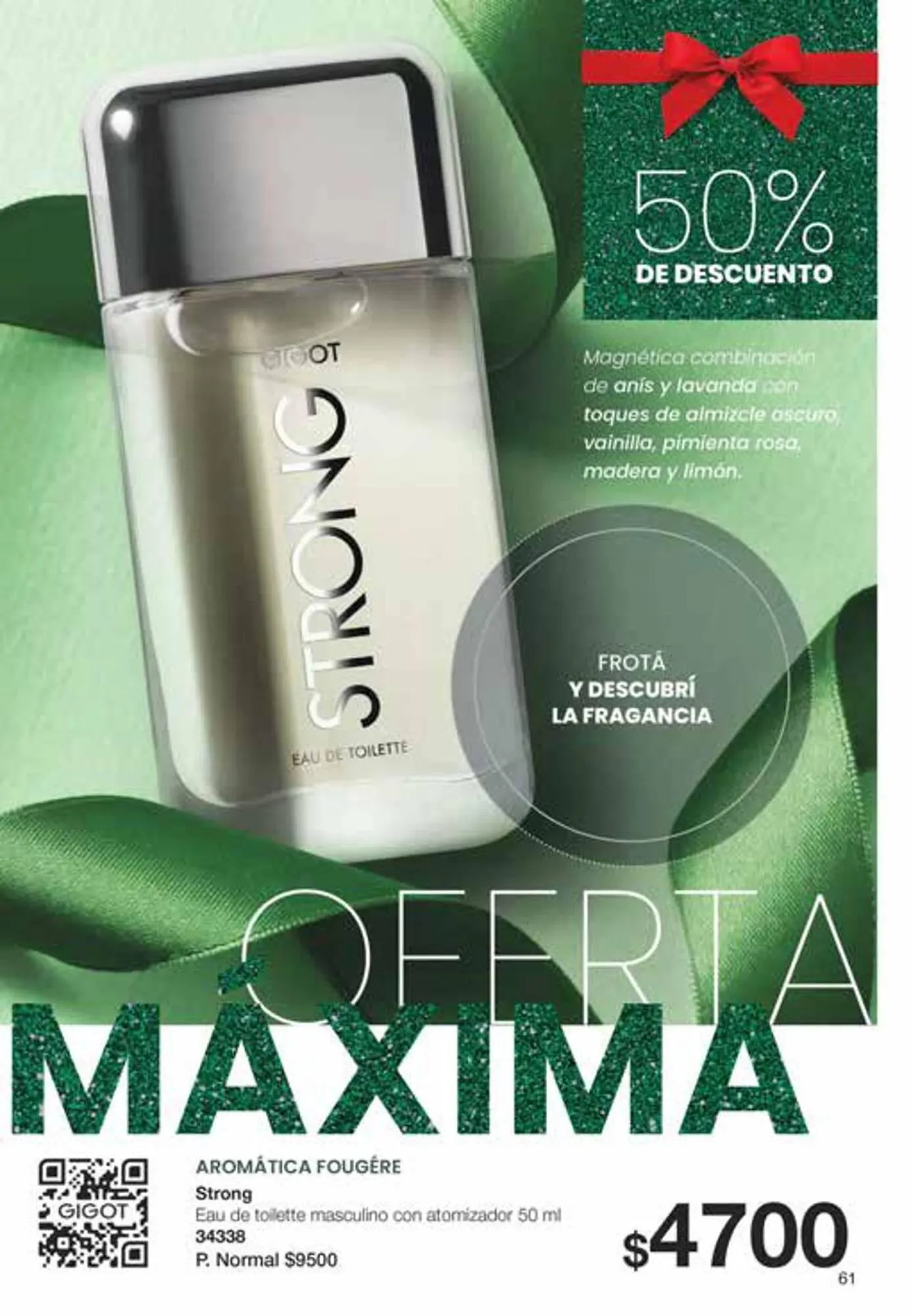 Ofertas de Catálogo Gigot 30 de octubre al 30 de noviembre 2023 - Página 61 del catálogo