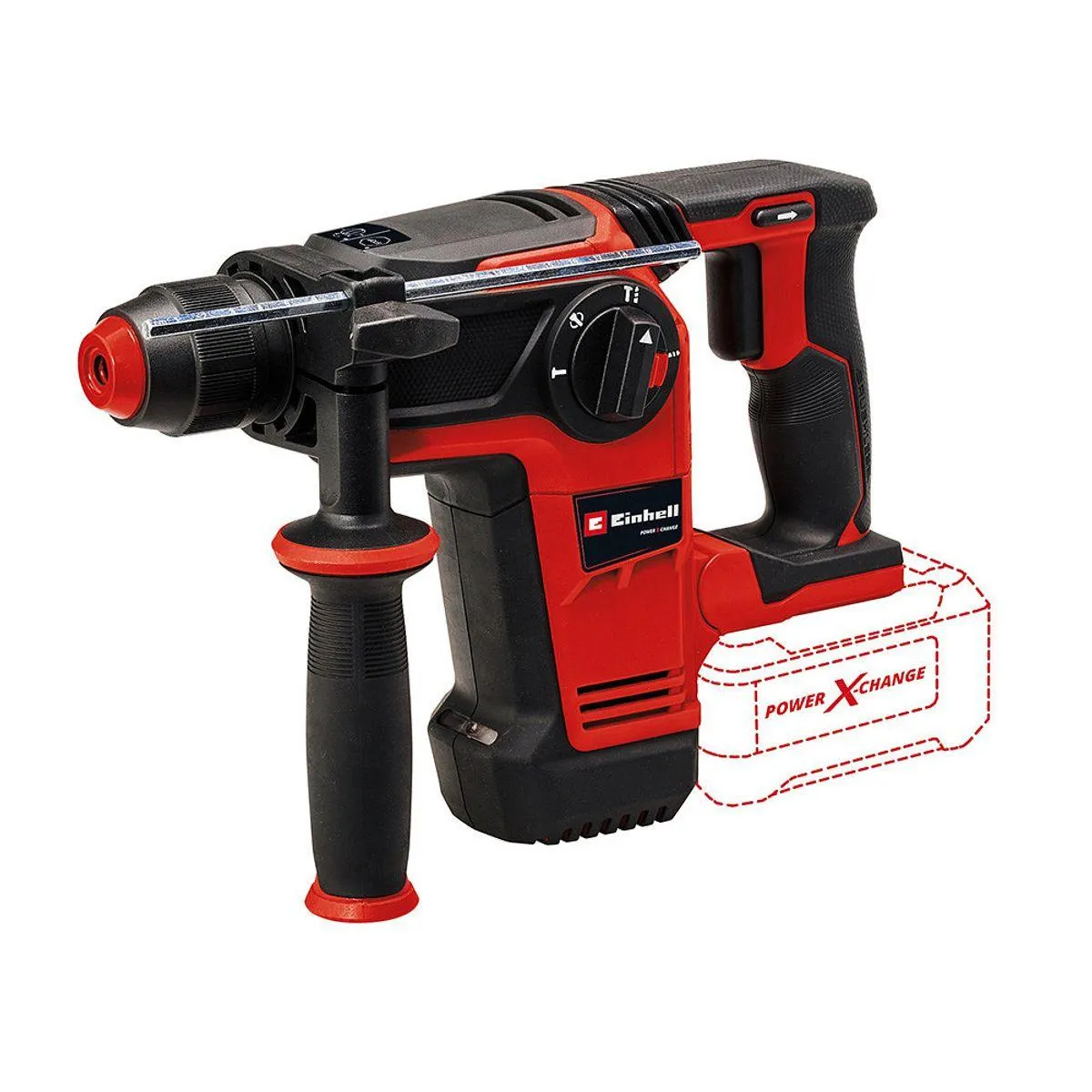 Rotomartillo 18V + Empuñadura Auxiliar TE-HD18/26 Li-Solo Einhell