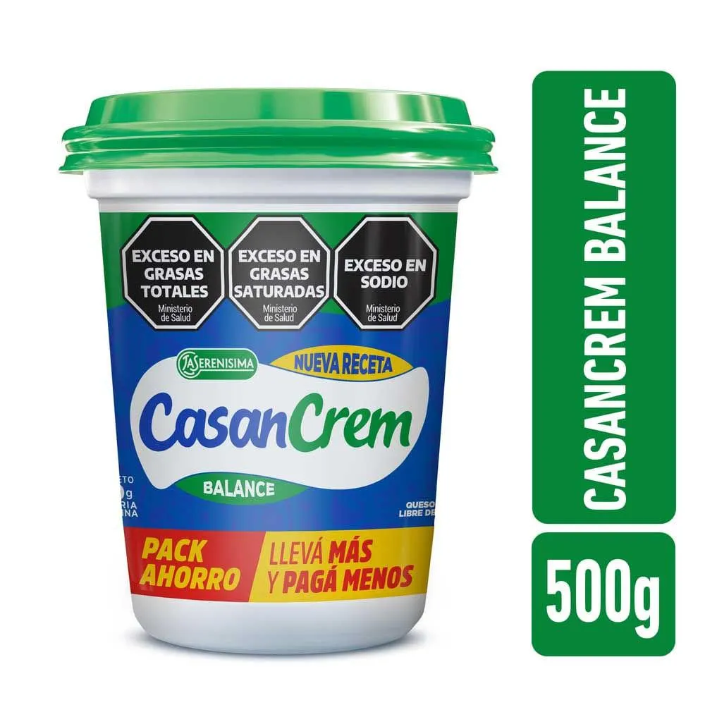 Queso Blanco Balance 500 Gr Casancrem