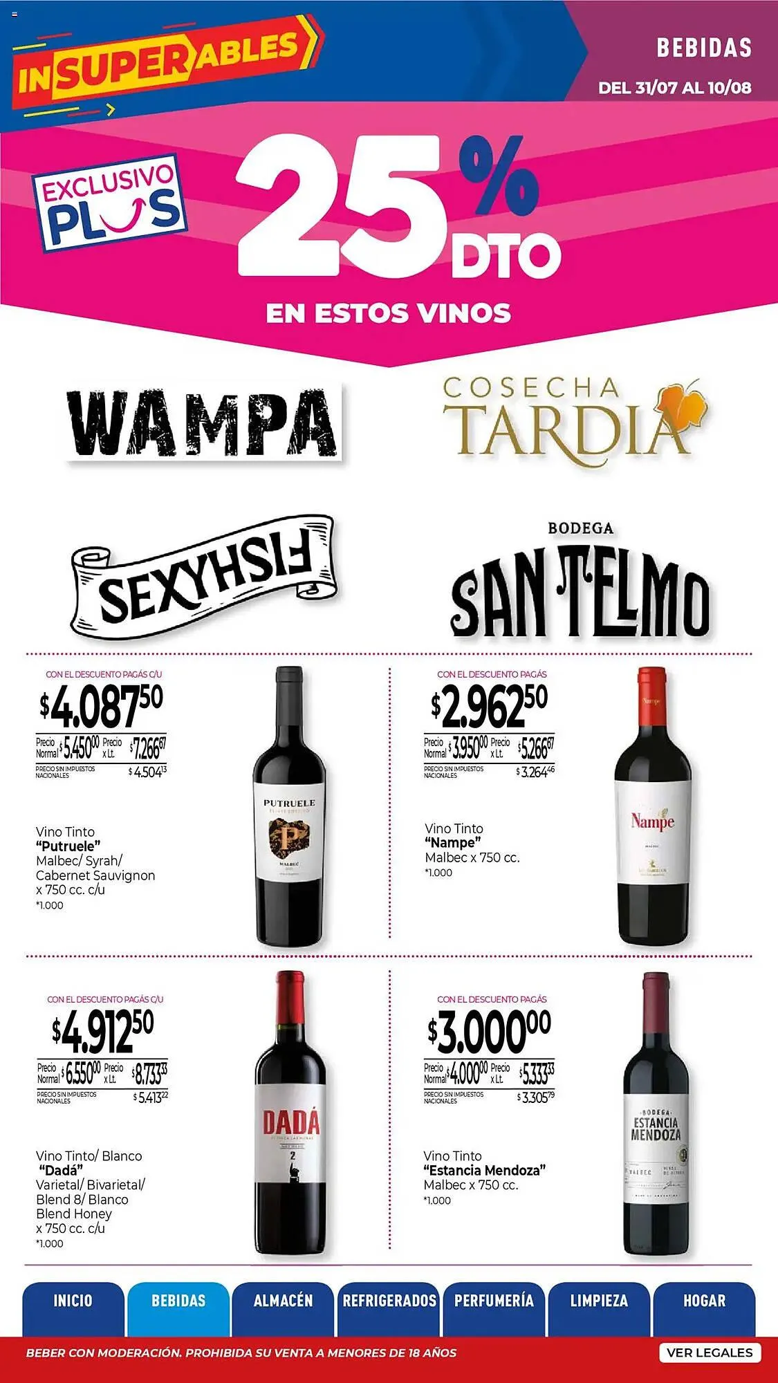 Ofertas de Catálogo La Anonima 31 de julio al 11 de agosto 2025 - Página 9 del catálogo