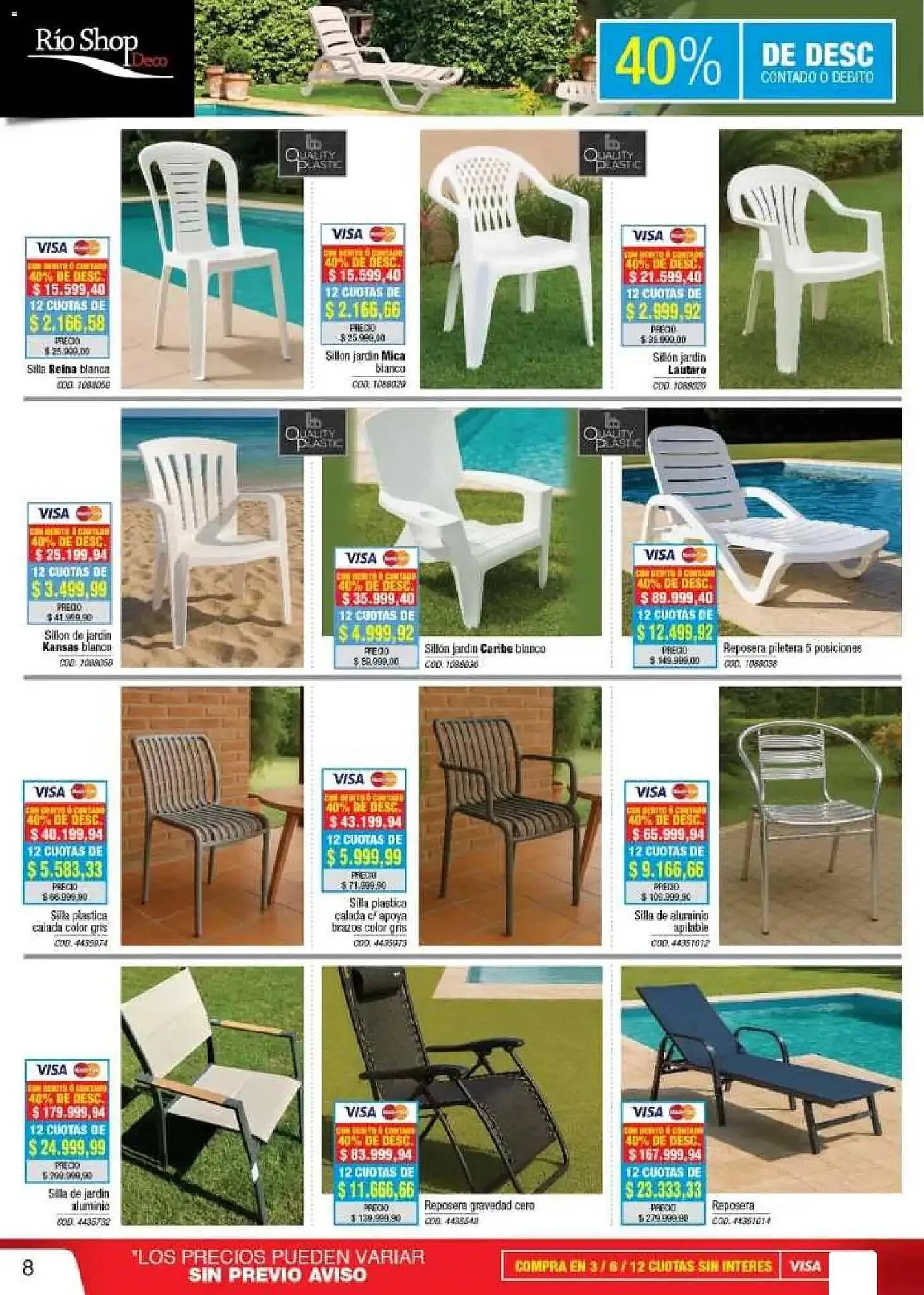 Ofertas de Catálogo Rio Shop Deco 2 de febrero al 4 de marzo 2026 - Página 8 del catálogo