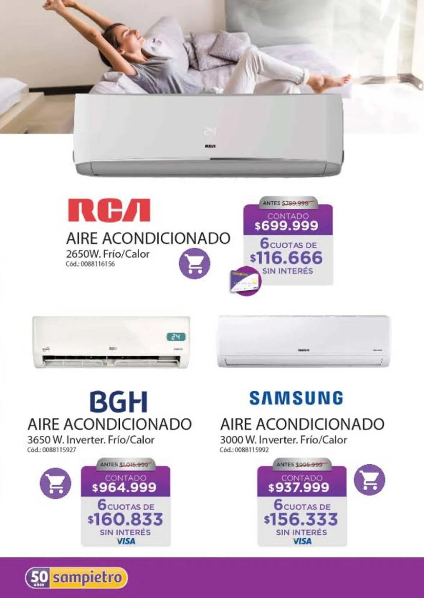 Ofertas de Catálogo Sampietro 15 de abril al 30 de abril 2026 - Página 9 del catálogo