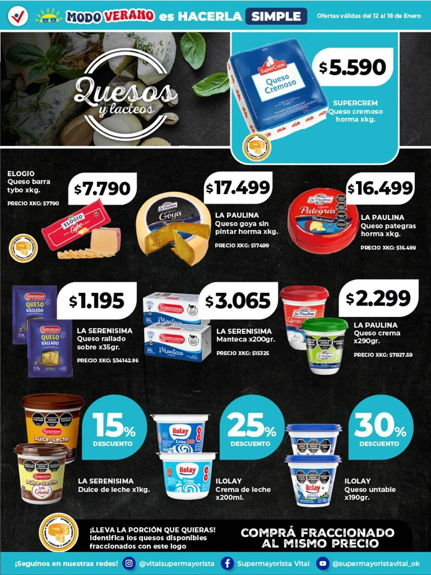 Ofertas de Catálogo Supermayorista Vital 12 de enero al 18 de enero 2026 - Página 3 del catálogo