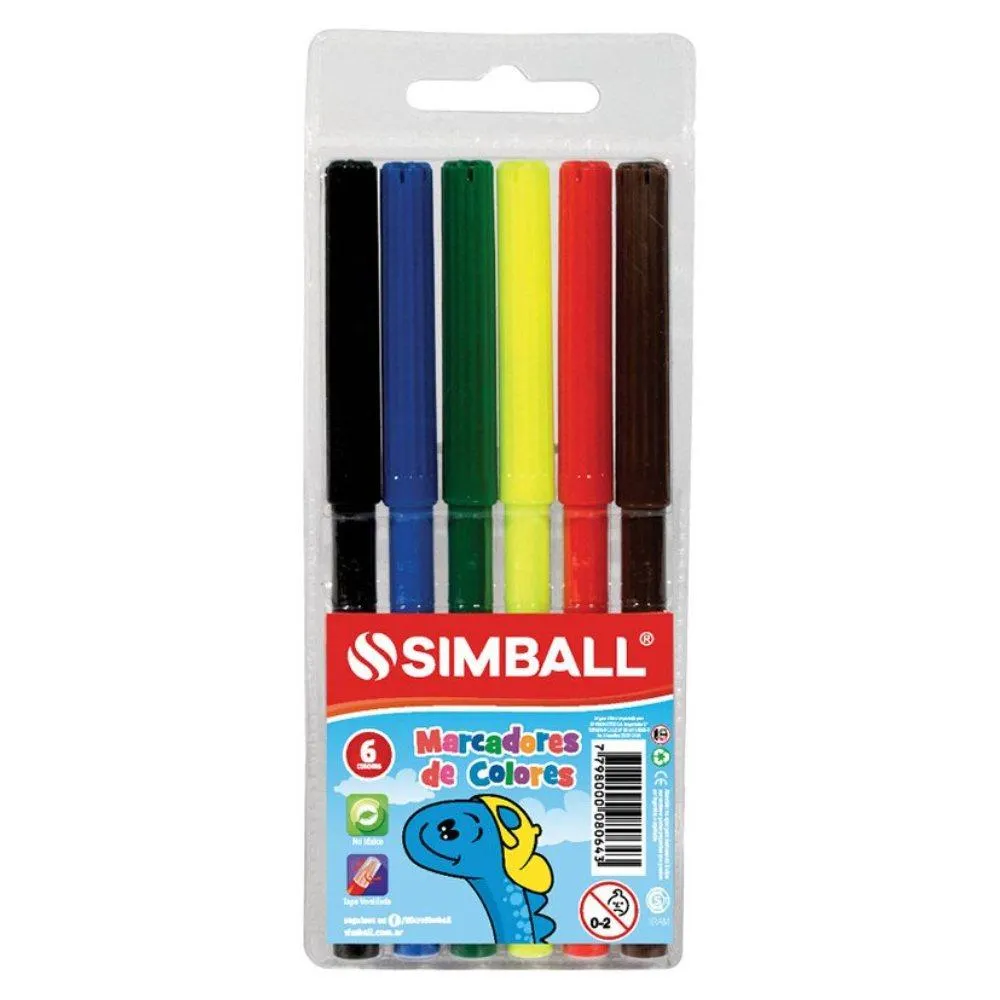 MARCADOR L AGUA X6 SURT