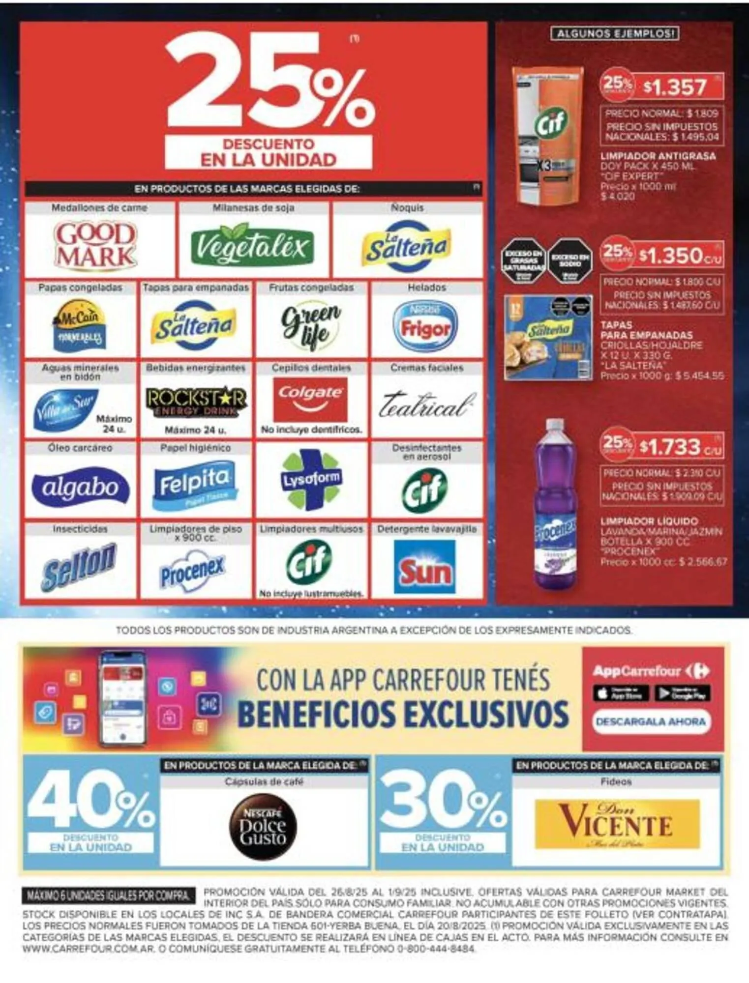 Ofertas de Catálogo Carrefour 26 de agosto al 1 de septiembre 2025 - Página 39 del catálogo