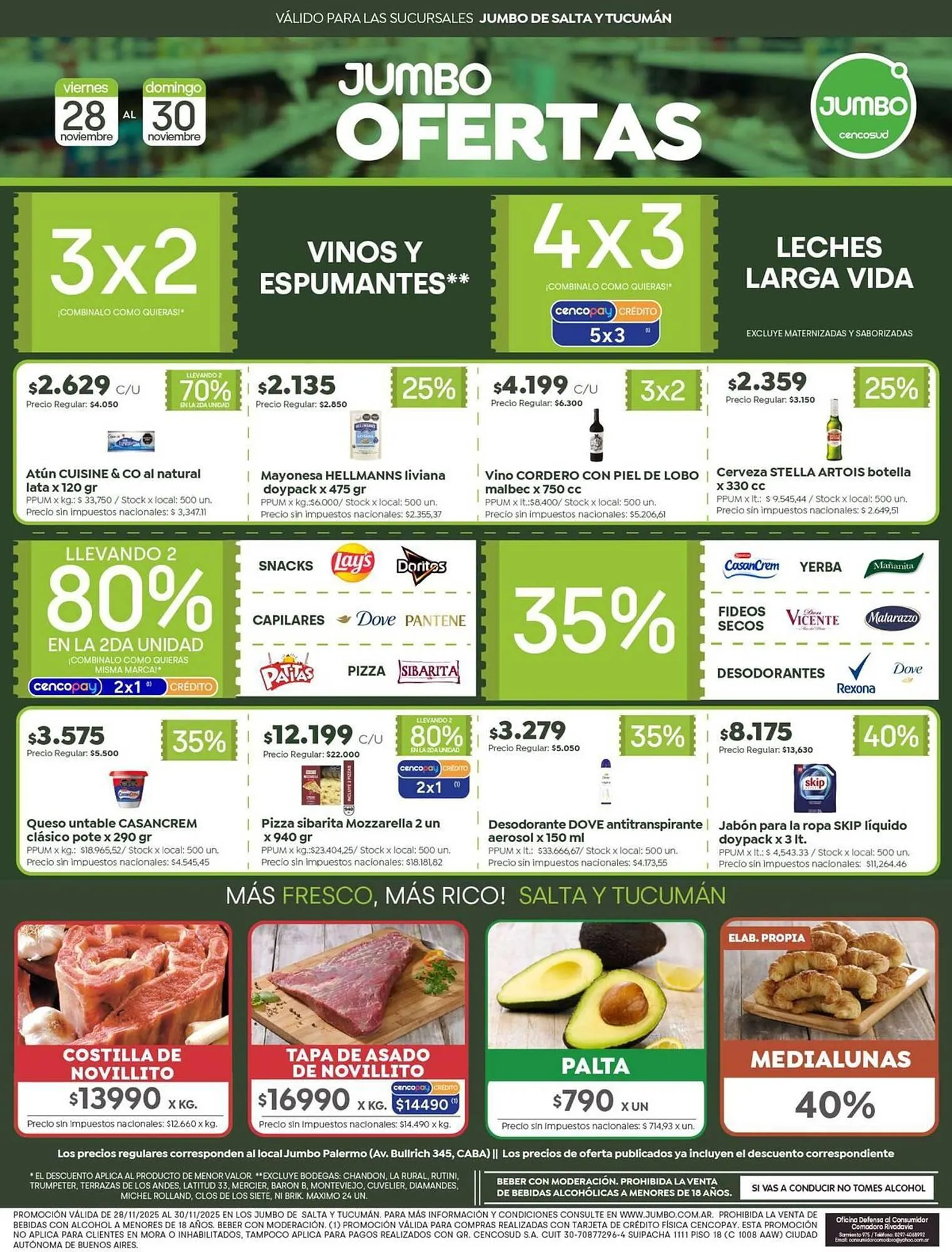 Ofertas de Catálogo Jumbo 28 de noviembre al 30 de noviembre 2025 - Página 1 del catálogo
