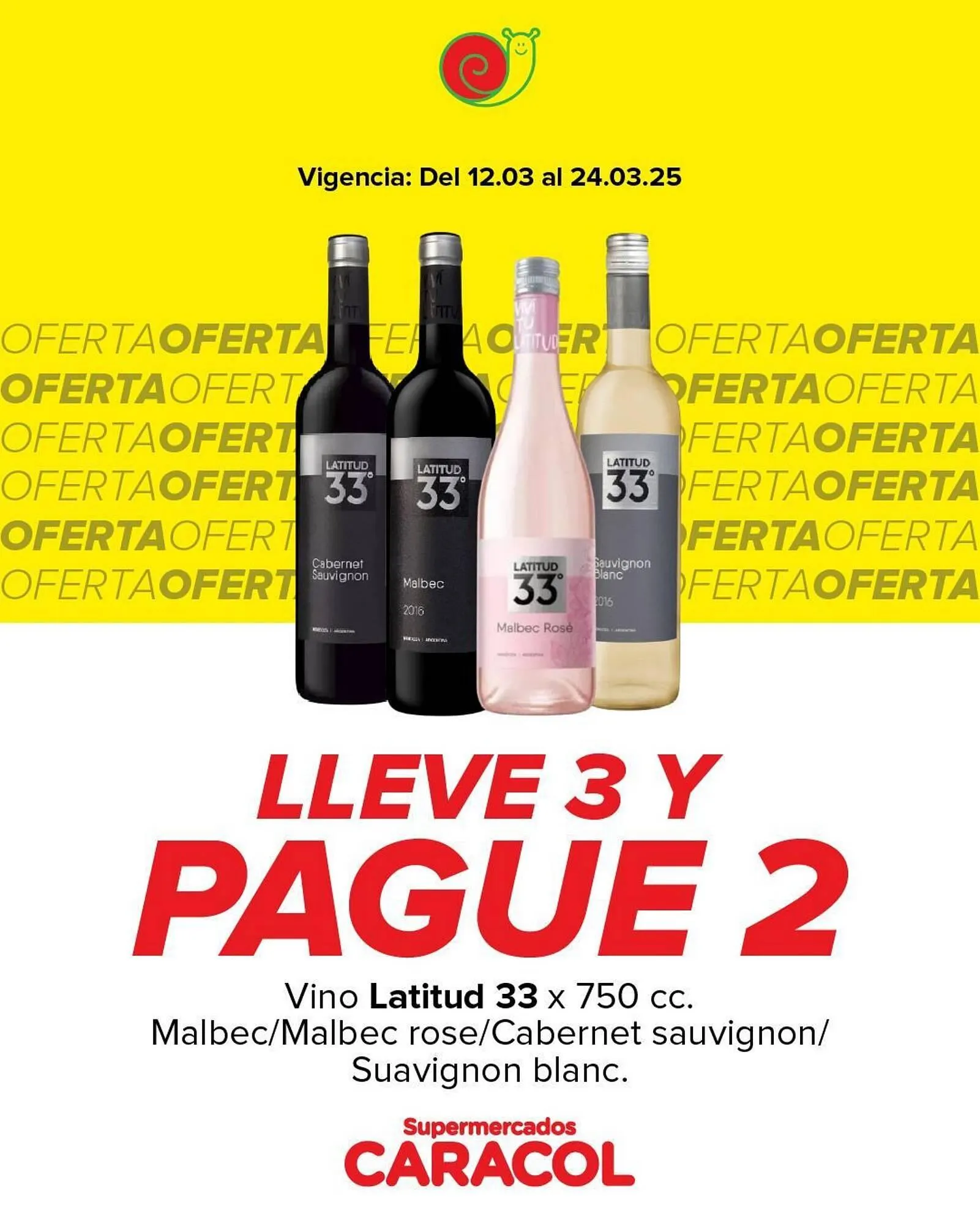Ofertas de Catálogo Supermercados Caracol 12 de marzo al 24 de marzo 2025 - Página 2 del catálogo
