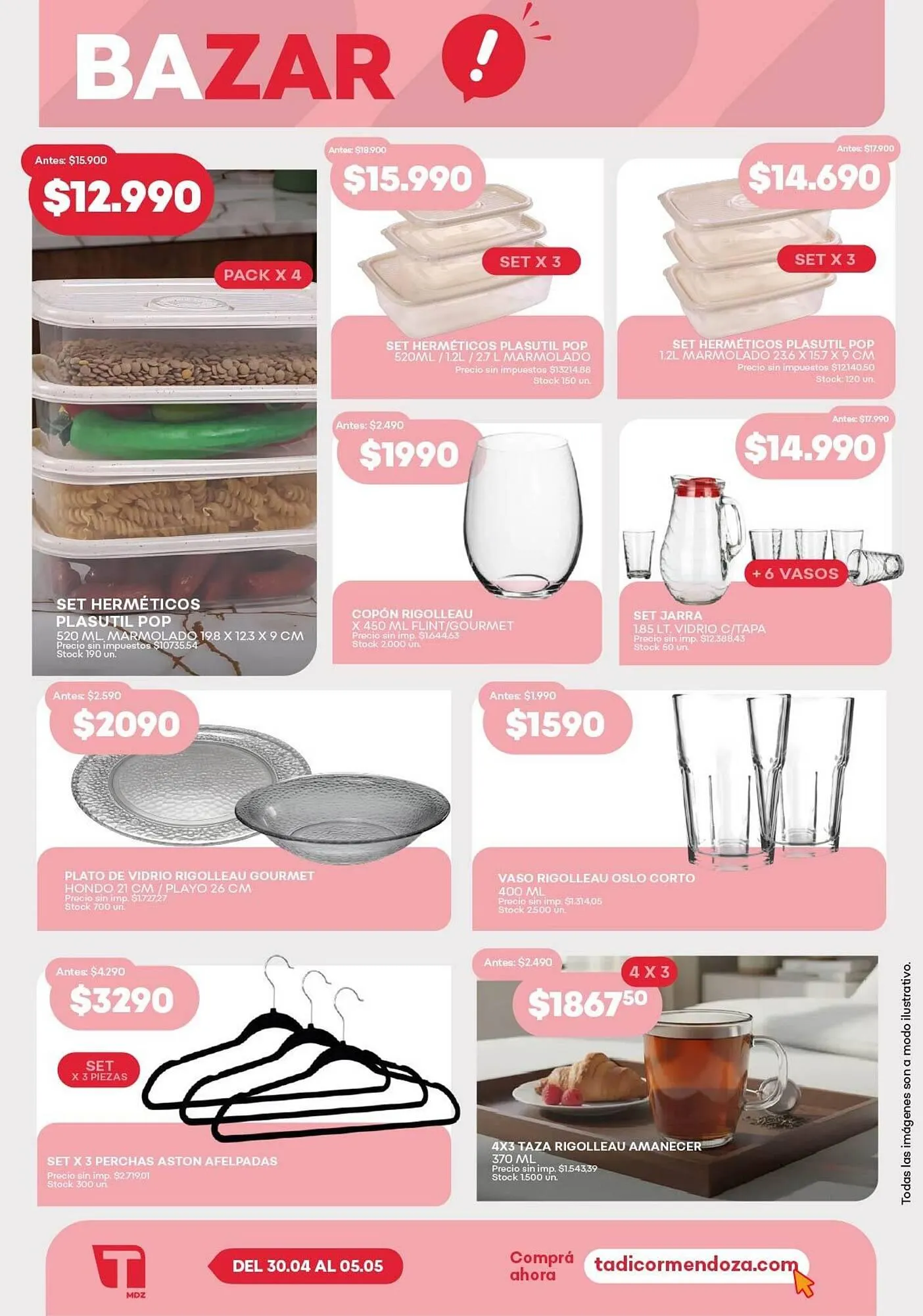 Ofertas de Catálogo Supermercados Tadicor 29 de abril al 5 de mayo 2026 - Página 10 del catálogo