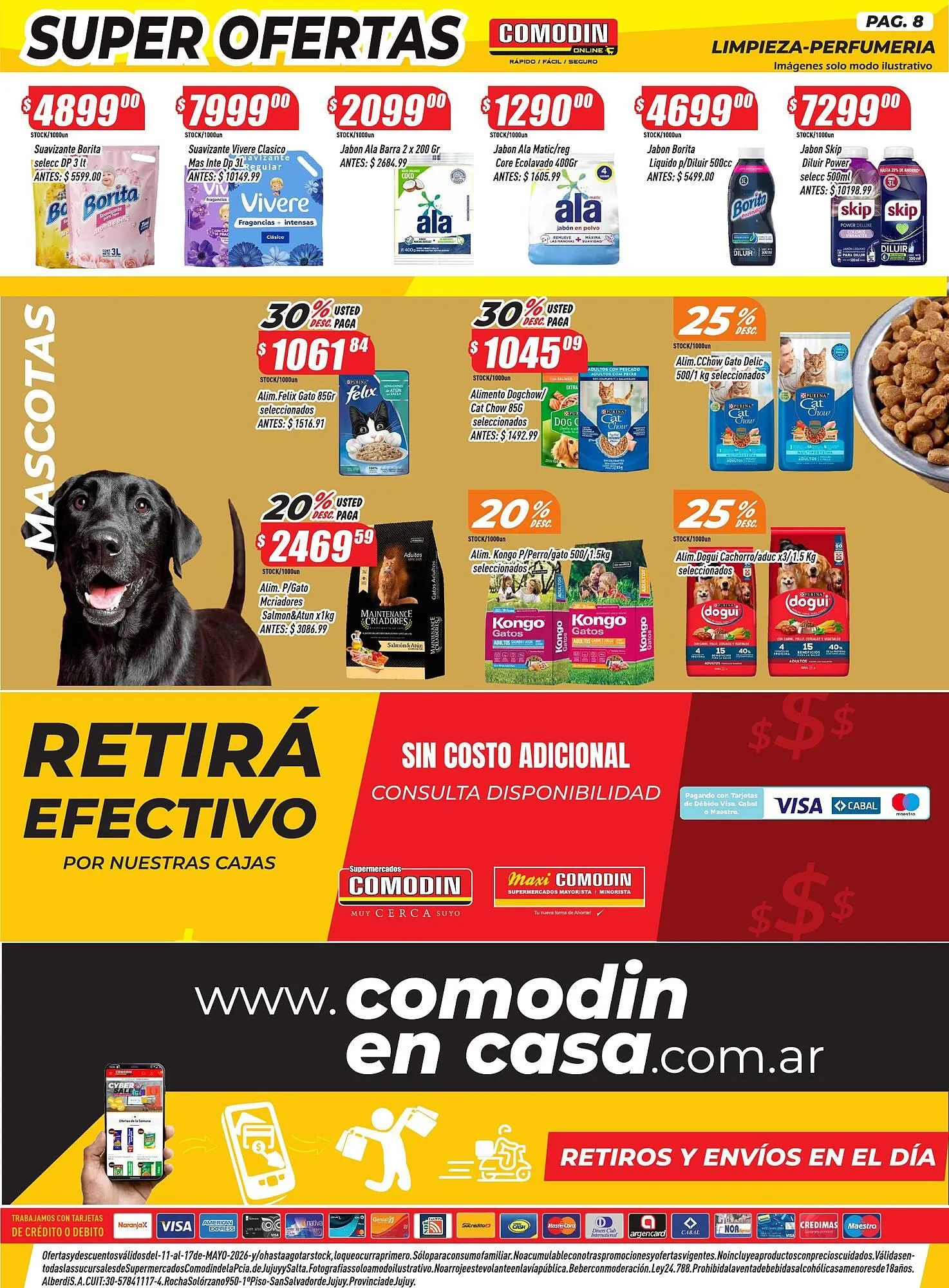 Ofertas de Catálogo Supermercados Comodin 13 de mayo al 17 de mayo 2026 - Página 8 del catálogo