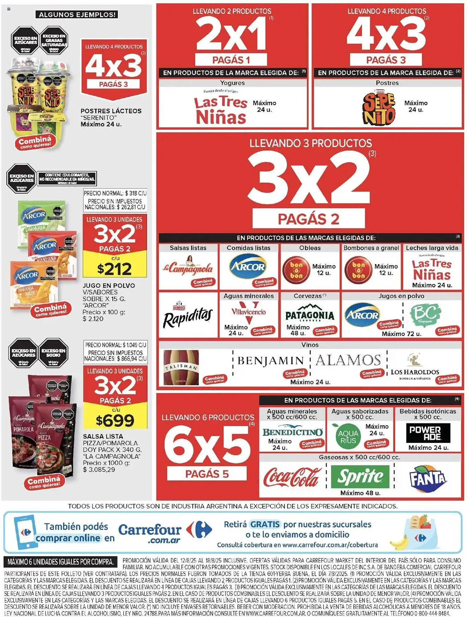 Ofertas de Catálogo Carrefour Market 12 de agosto al 19 de agosto 2025 - Página 7 del catálogo