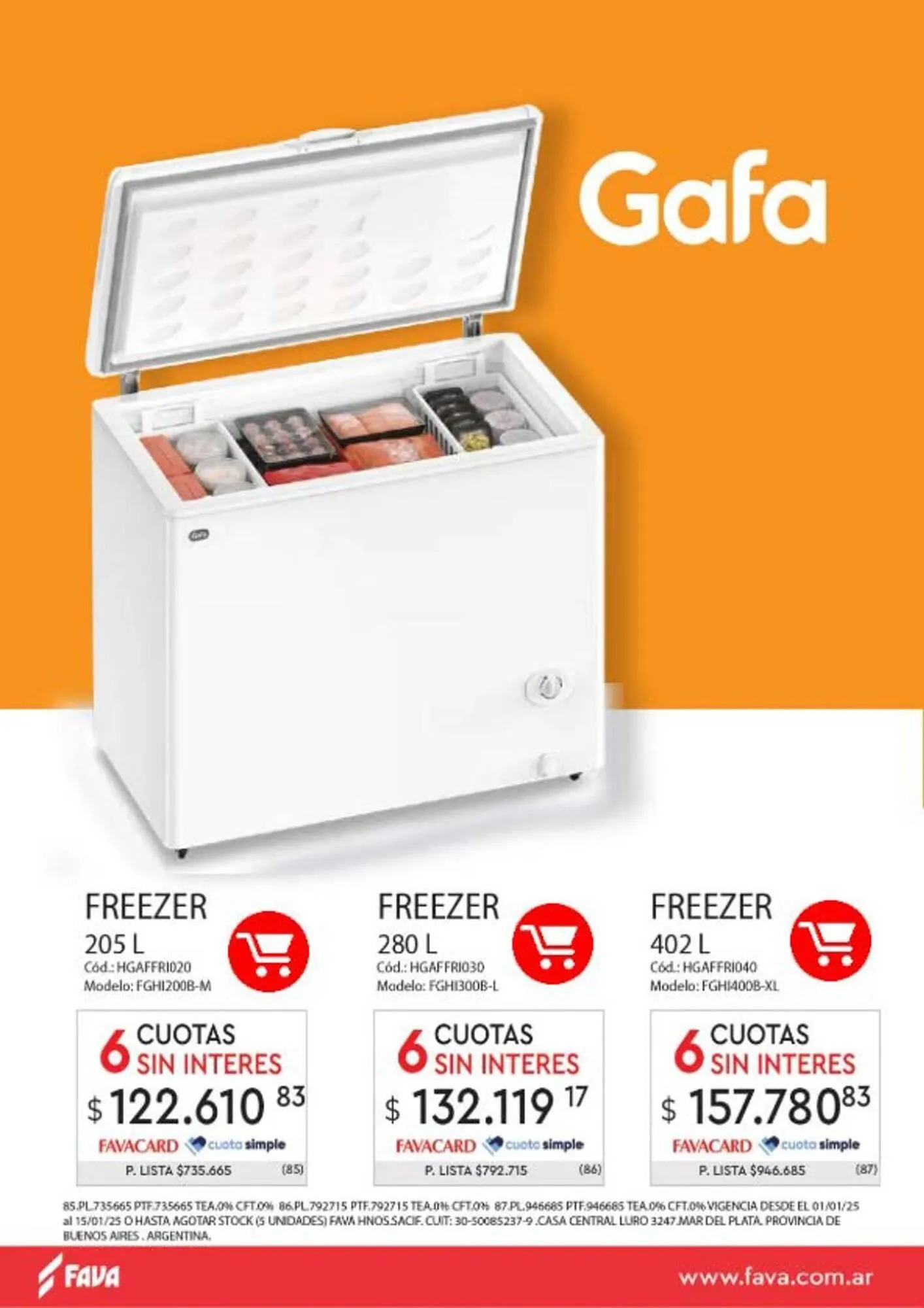 Ofertas de Catálogo Fava 9 de enero al 1 de febrero 2025 - Página 44 del catálogo