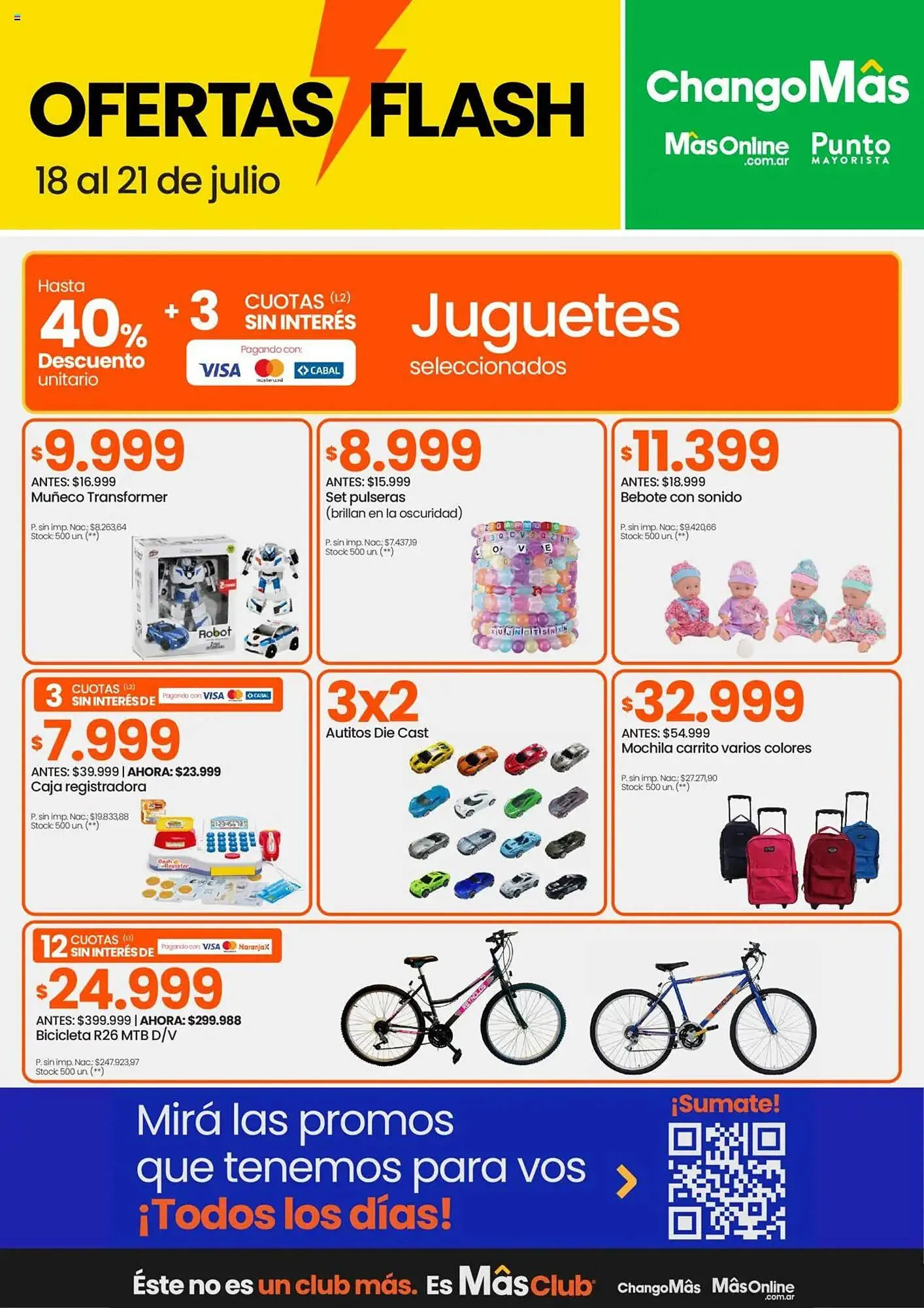 Ofertas de Catálogo Changomas 18 de julio al 21 de julio 2025 - Página 8 del catálogo