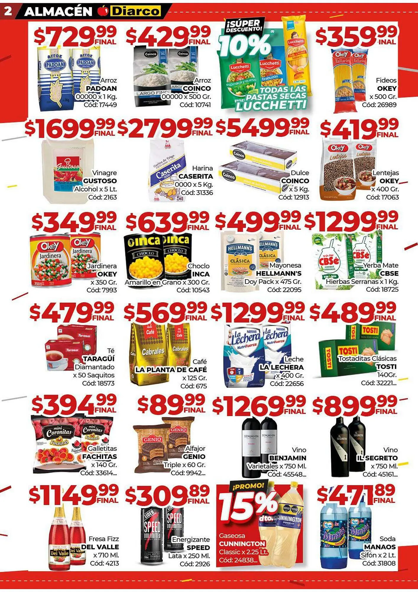 Ofertas de Catálogo Diarco 6 de noviembre al 12 de noviembre 2023 - Página 6 del catálogo