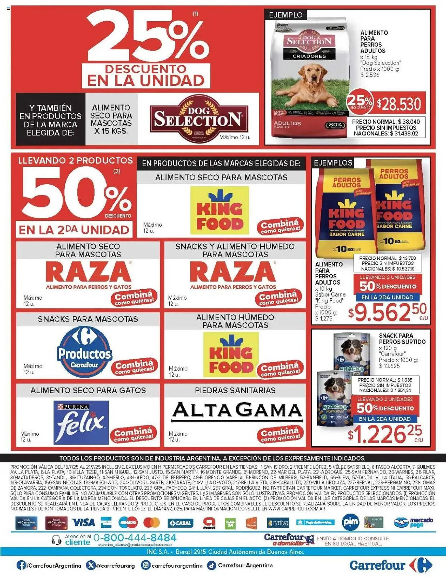 Ofertas de Catálogo Carrefour 15 de julio al 21 de julio 2025 - Página 20 del catálogo