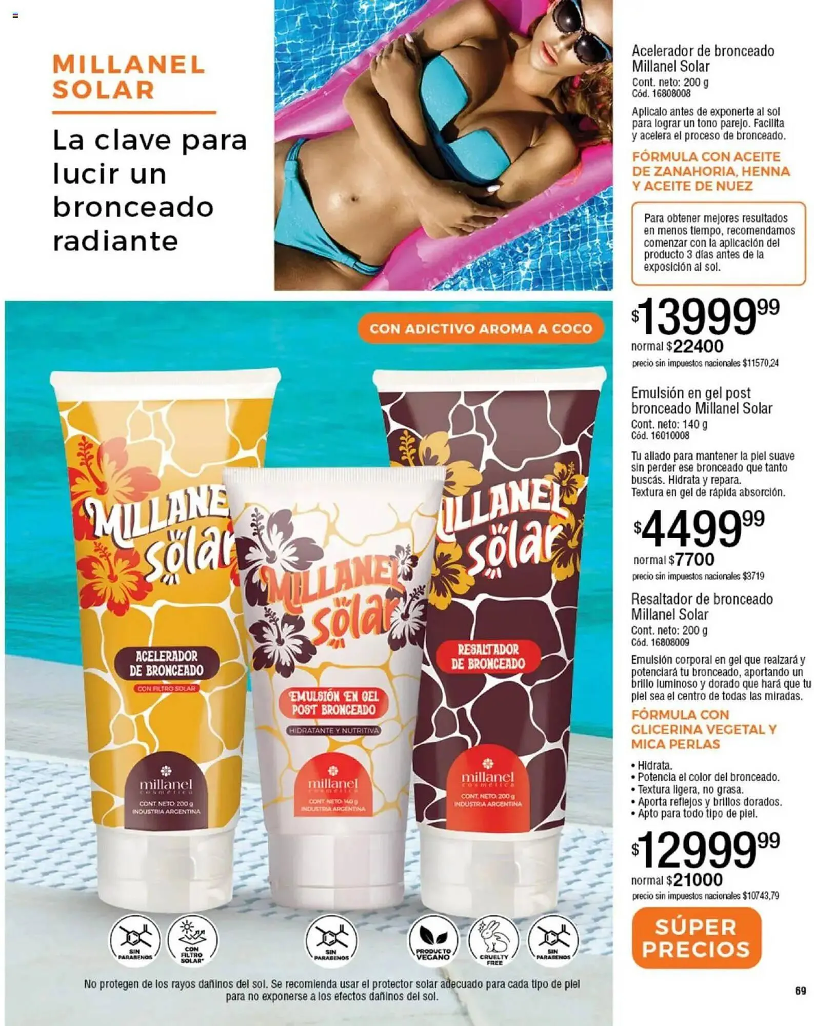 Ofertas de Catálogo Millanel Cosmética 15 de septiembre al 20 de octubre 2025 - Página 69 del catálogo