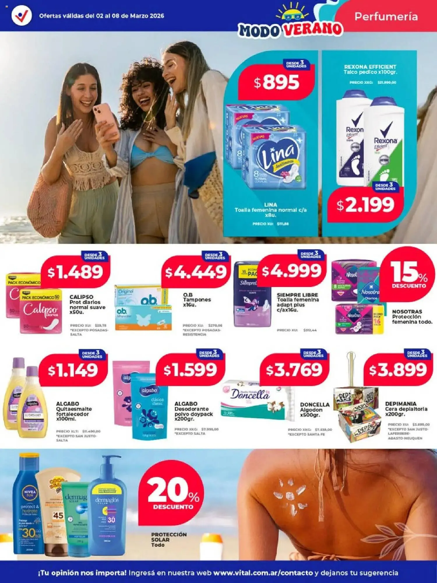 Ofertas de Catálogo Supermayorista Vital 2 de marzo al 8 de marzo 2026 - Página 4 del catálogo