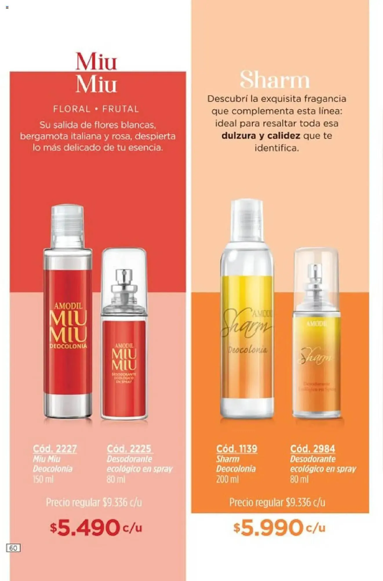 Ofertas de Catálogo Amodil 3 de mayo al 18 de mayo 2025 - Página 60 del catálogo