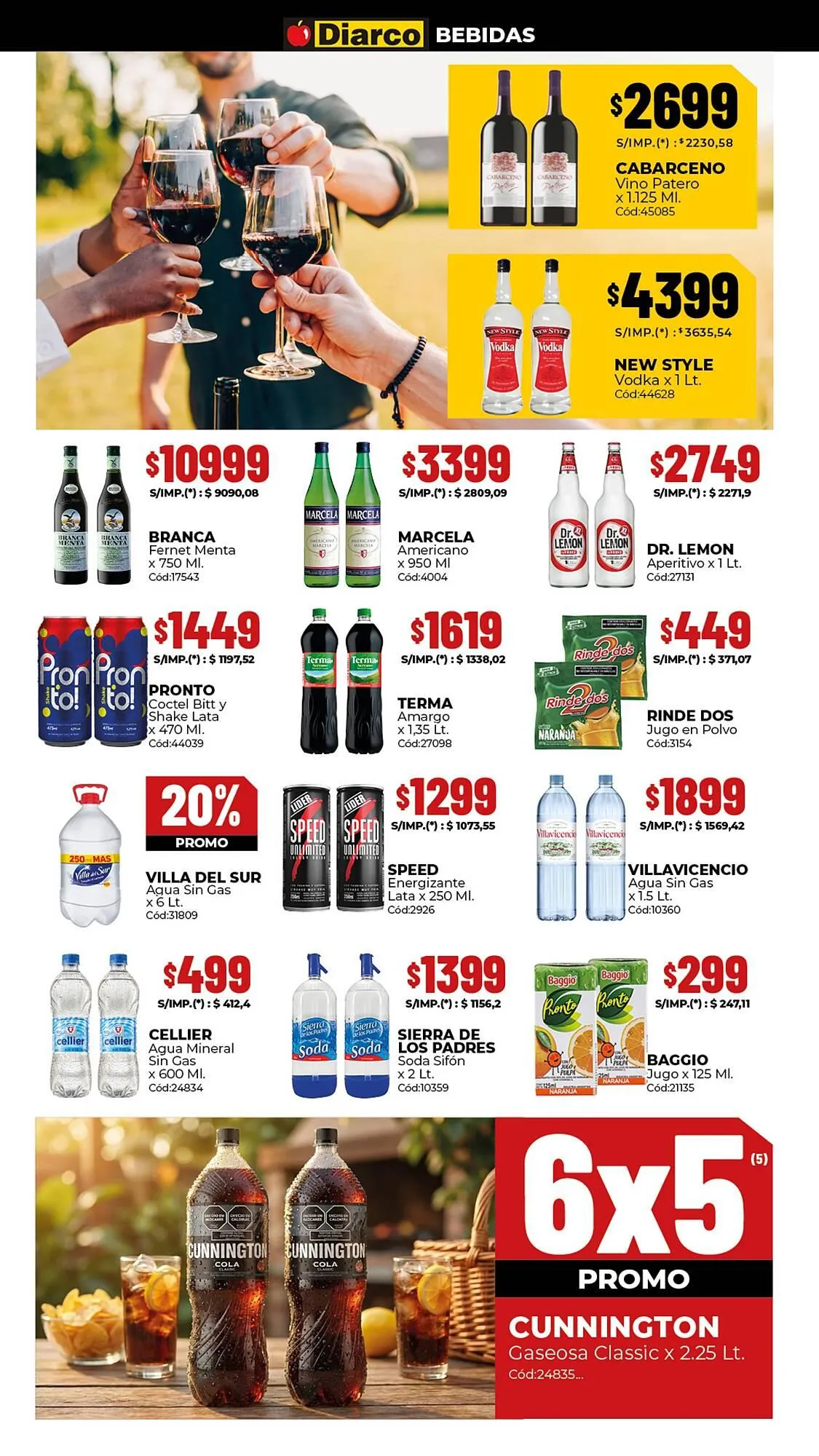 Ofertas de Catálogo Diarco 26 de enero al 30 de enero 2026 - Página 8 del catálogo