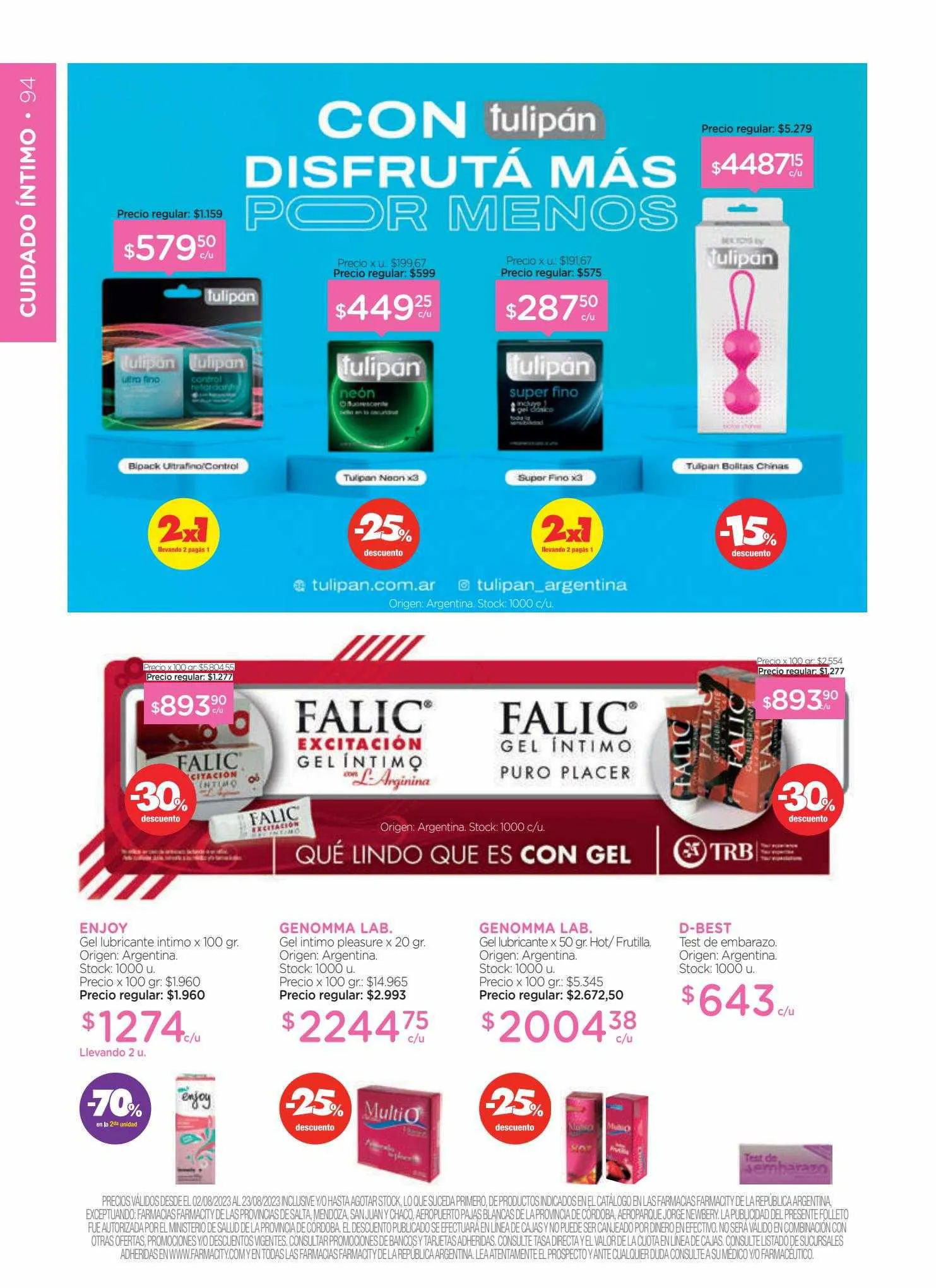 Ofertas de Catálogo Farmacity 1 de junio al 30 de septiembre 2023 - Página 94 del catálogo