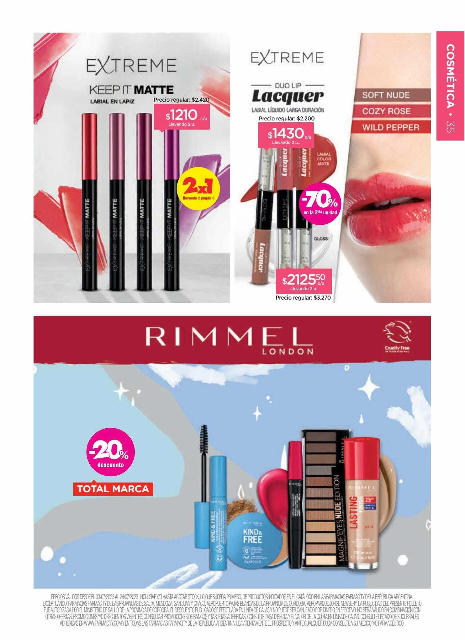 Ofertas de Catálogo Farmacity 7 de julio al 25 de julio 2023 - Página 34 del catálogo